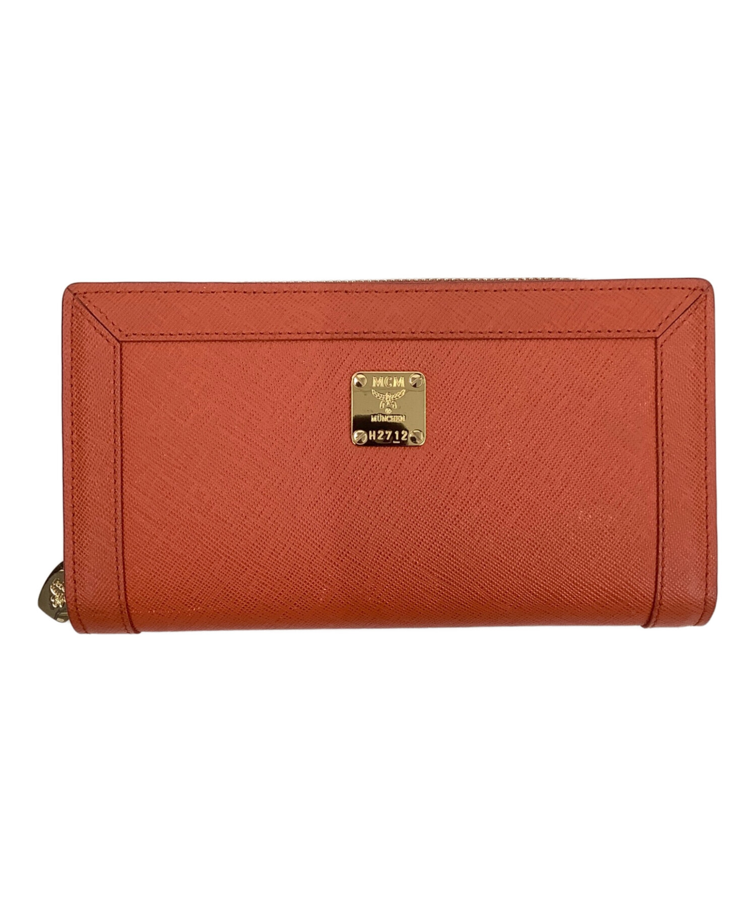 中古・古着通販】MCM (エムシーエム) 長財布 オレンジ｜ブランド・古着 