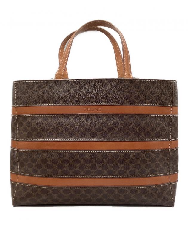 中古・古着通販】CELINE (セリーヌ) トートバッグ マカダム ブラウン