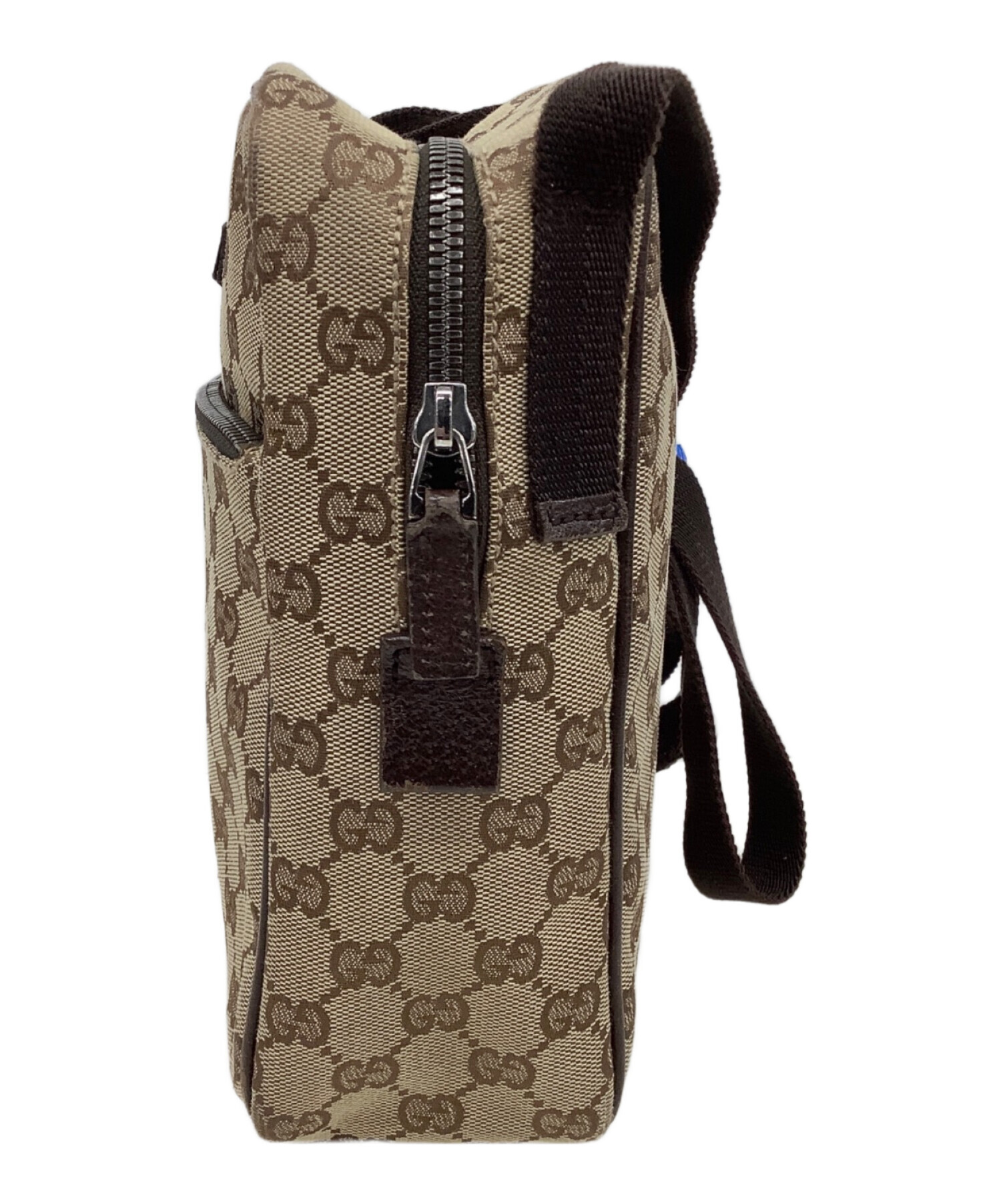 中古・古着通販】GUCCI (グッチ) キャンバスショルダーバッグ 03136