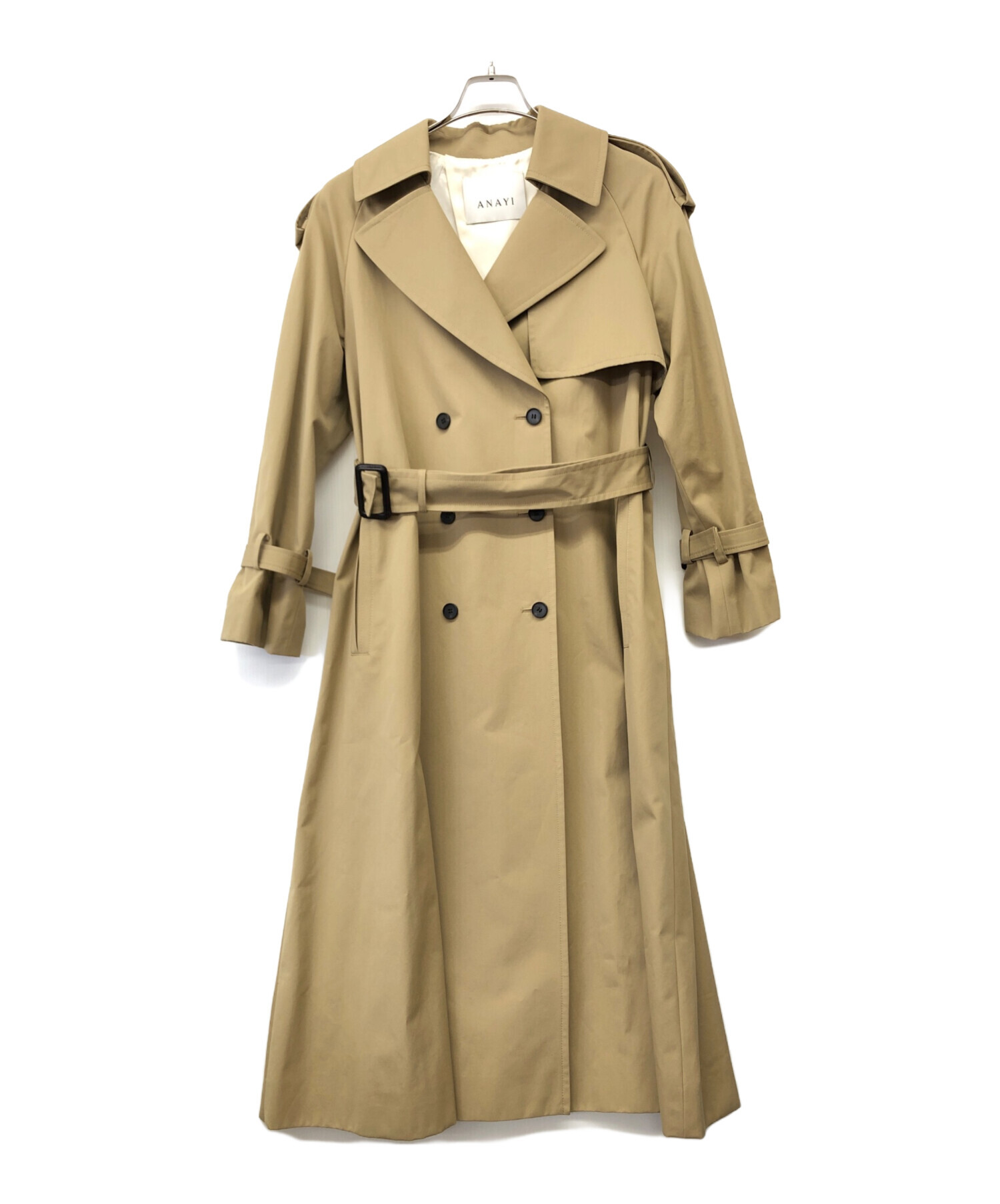 最終値下げ ANAYI トレンチコート 38 セール】撥水ギャバトレンチ