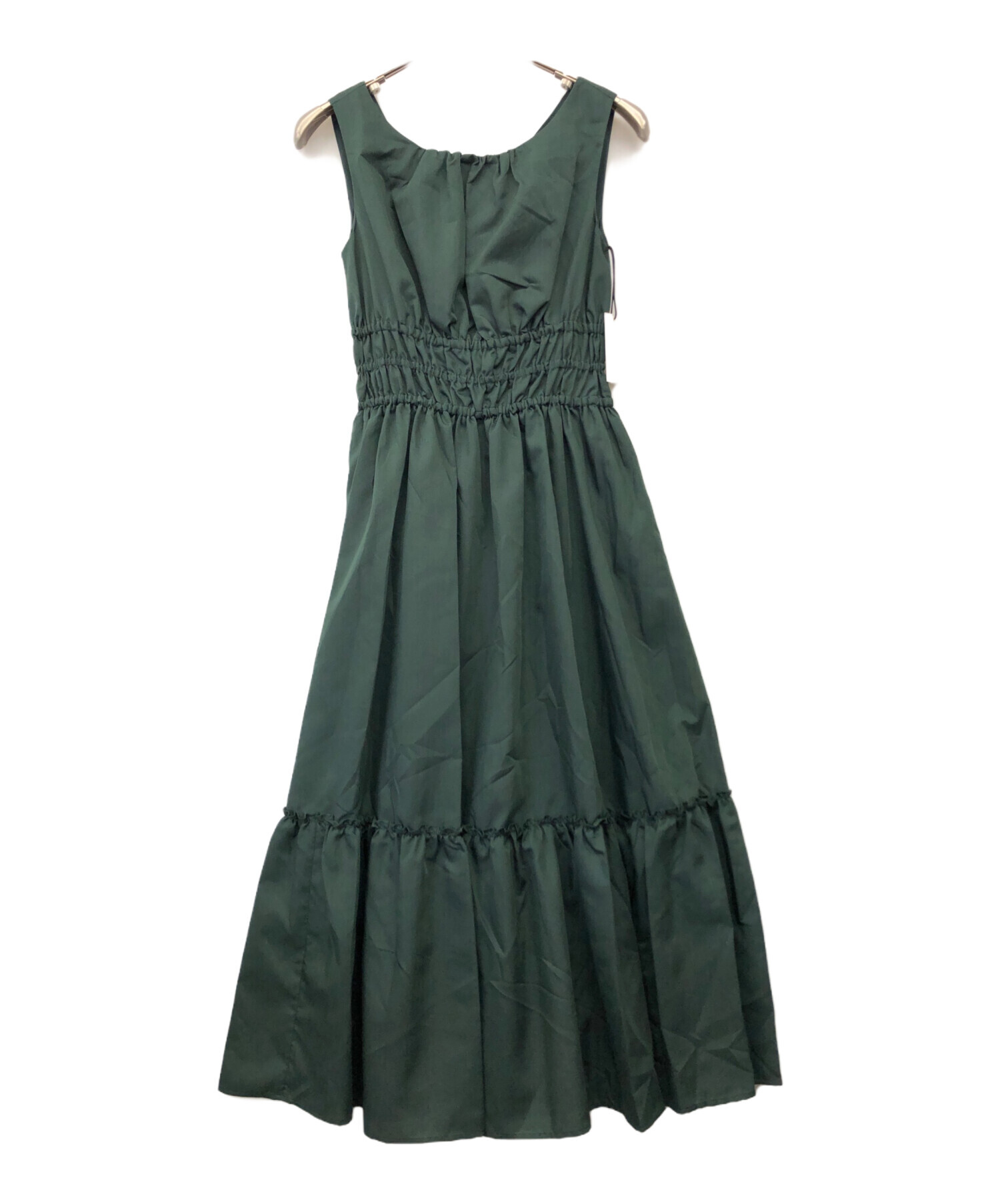 中古・古着通販HER Riviera Double Bow Dress Forest herlipto LIP TO 
