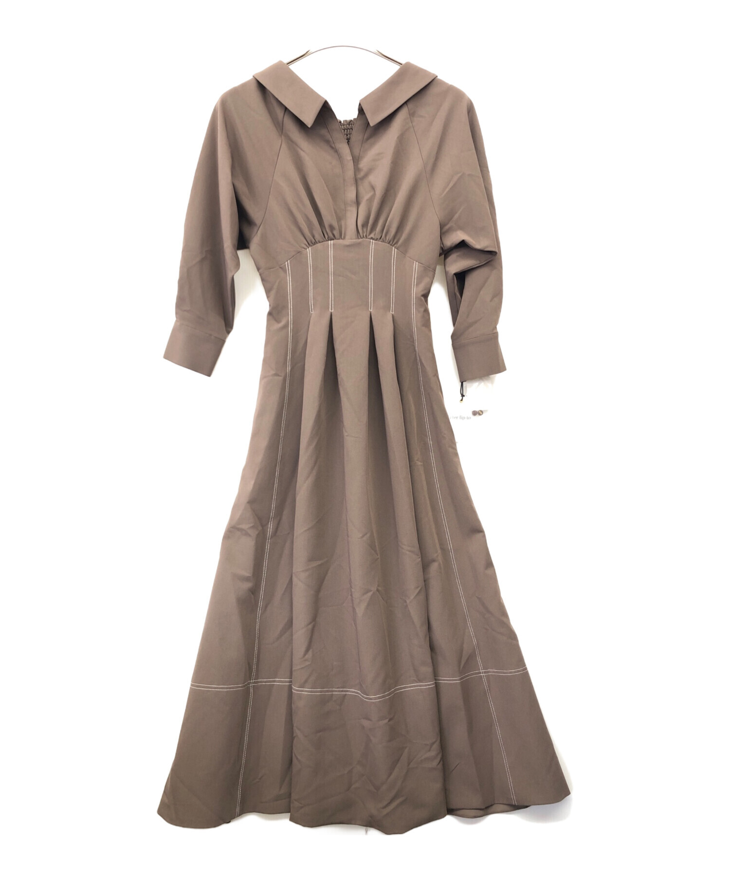 Herlipto Montecristo French Sleeve Dress