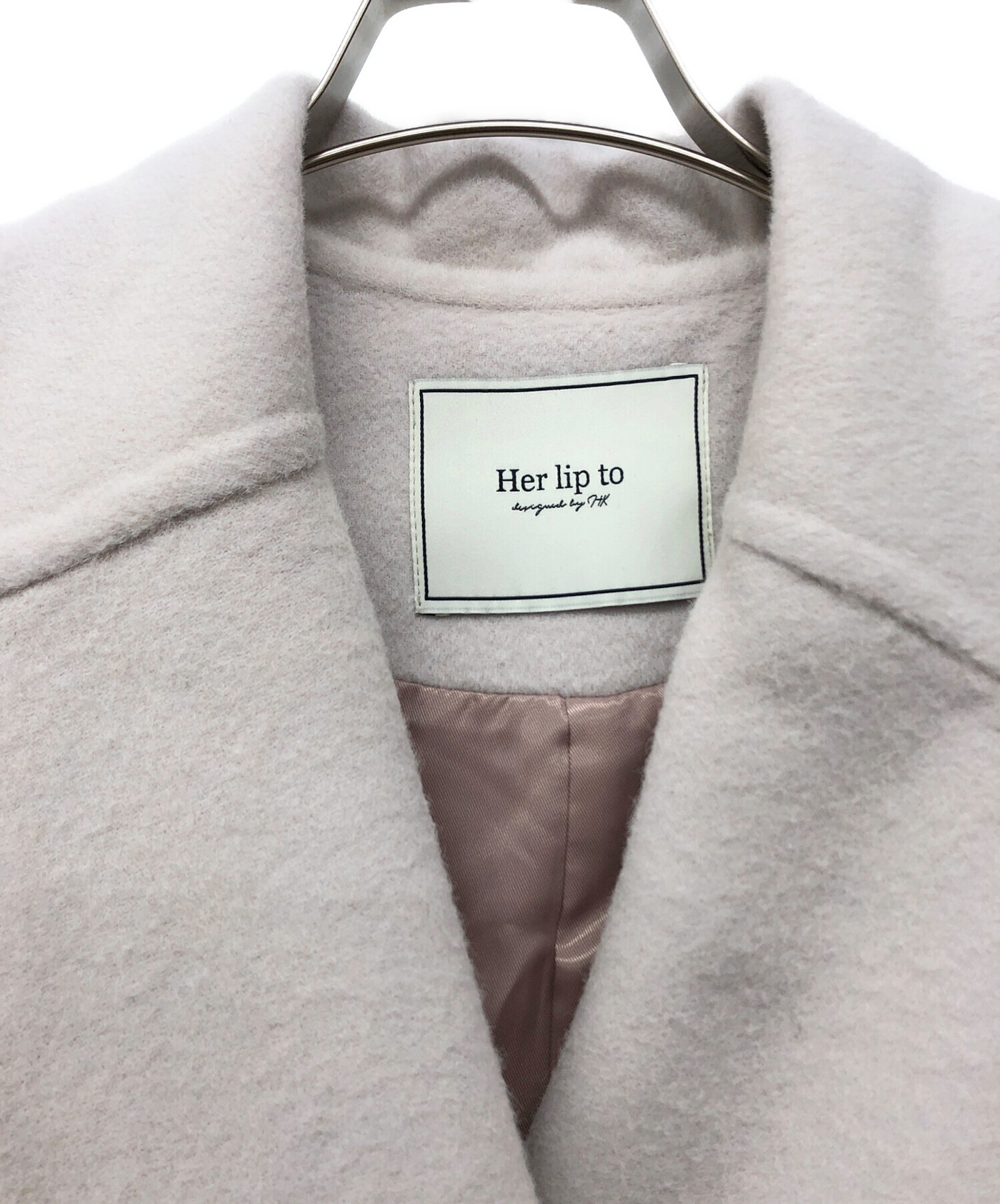 中古・古着通販】Her lip to (ハーリップトゥ) コート Capucines Long