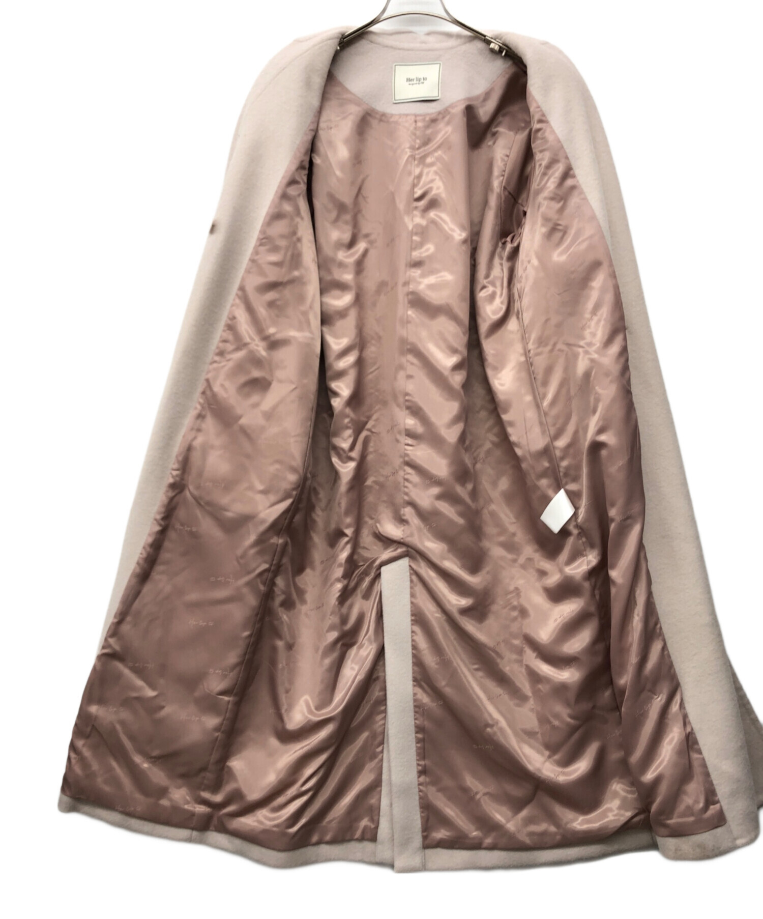 中古・古着通販】Her lip to (ハーリップトゥ) コート Capucines Long