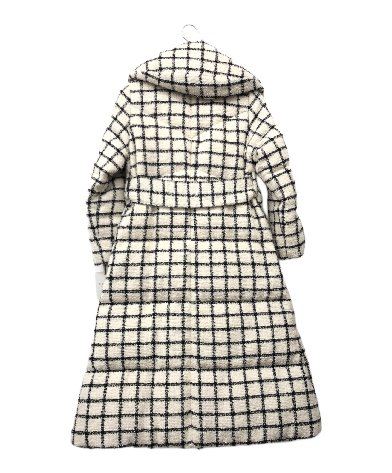 Her lip to Hooded Tweed Down Jacket Herlipto Hooded Tweed Down Jacket