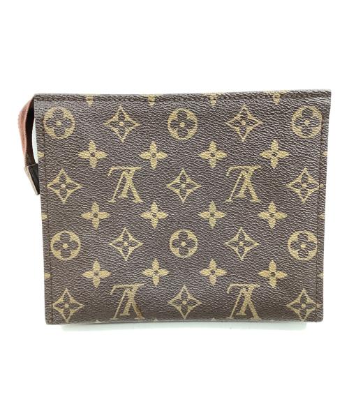 Louis vuitton ルイヴィトン モノグラム ポッシュ トワレ19 ルイ ヴィトン モノグラム ポッシュトワレ 19 ブラウン M47544