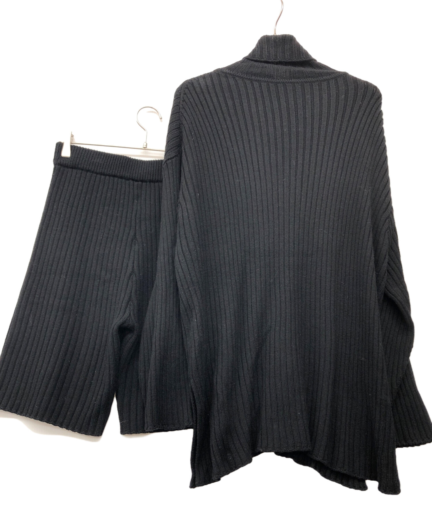 中古・古着通販】Plage (プラージュ) ニットセットアップ ブラック