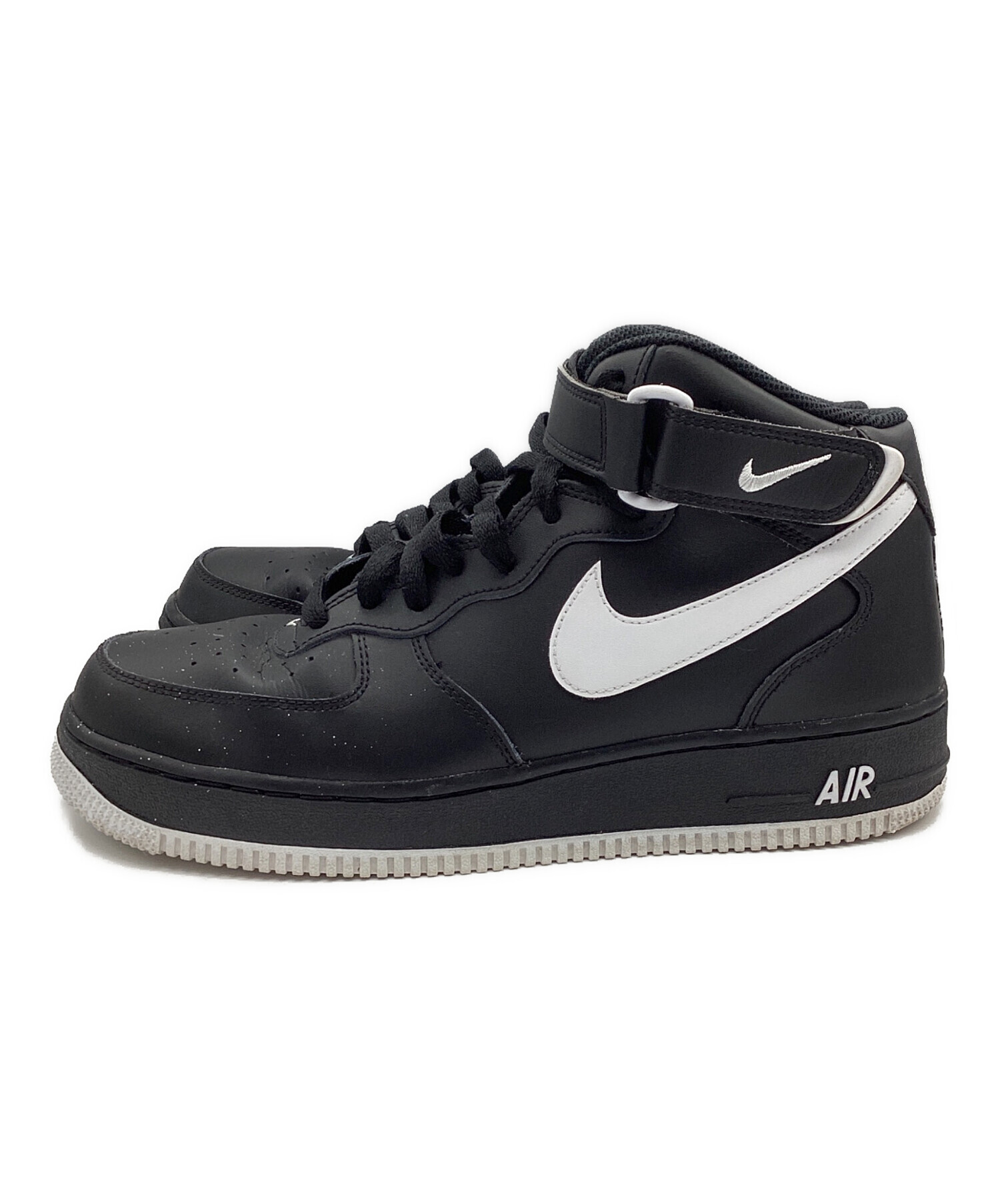 中古・古着通販】NIKE (ナイキ) Air Force 1 Mid 07 ブラック サイズ 