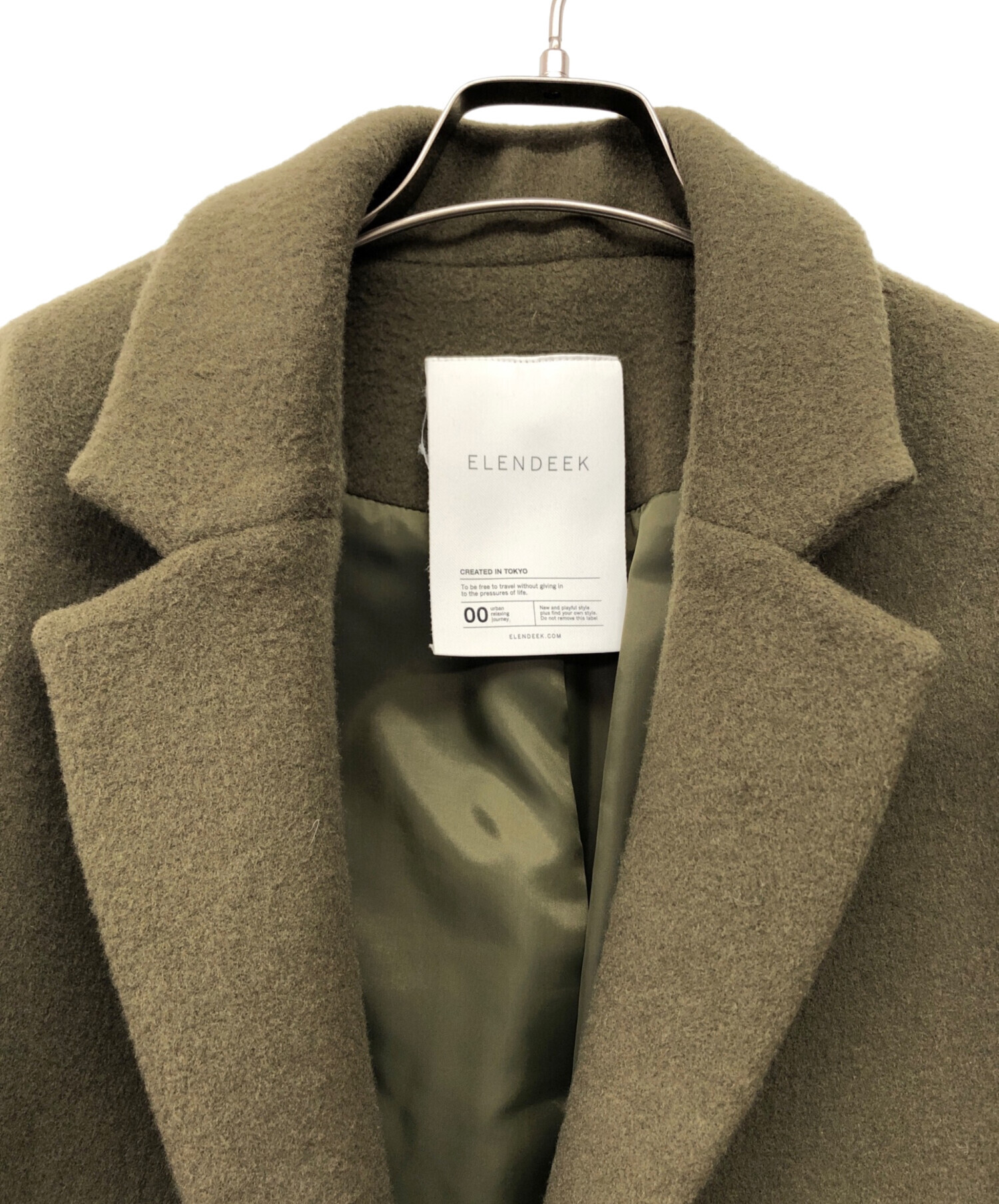 中古・古着通販】ELENDEEK (エレンディーク) FORM MIDDLE CT グリーン