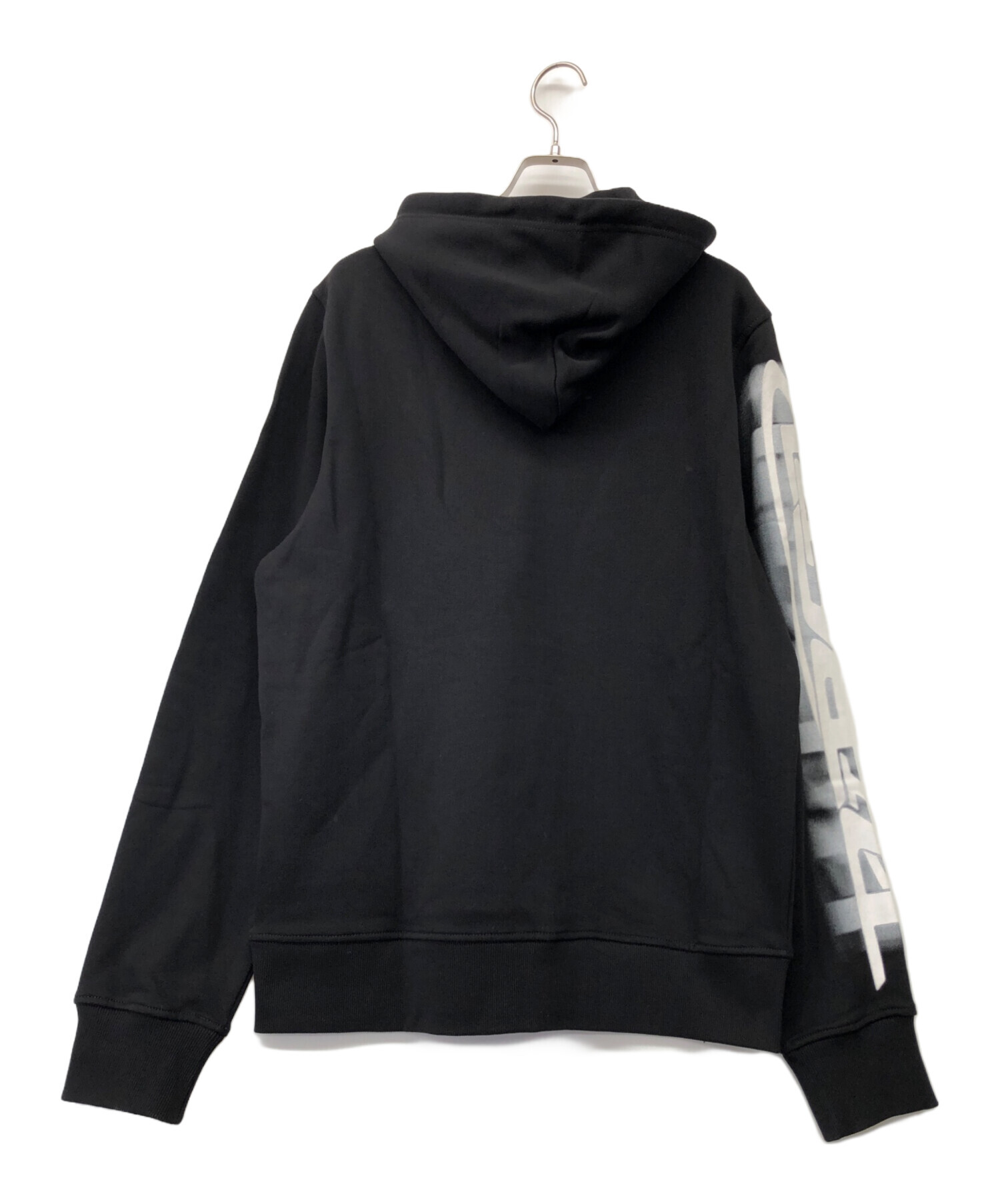 中古・古着通販】DIESEL (ディーゼル) スウェットパーカー ブラック 