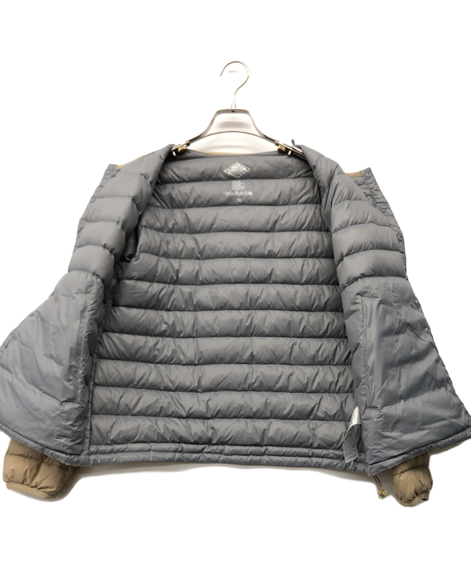 中古・古着通販】DANTON (ダントン) ダウンジャケット ベージュ