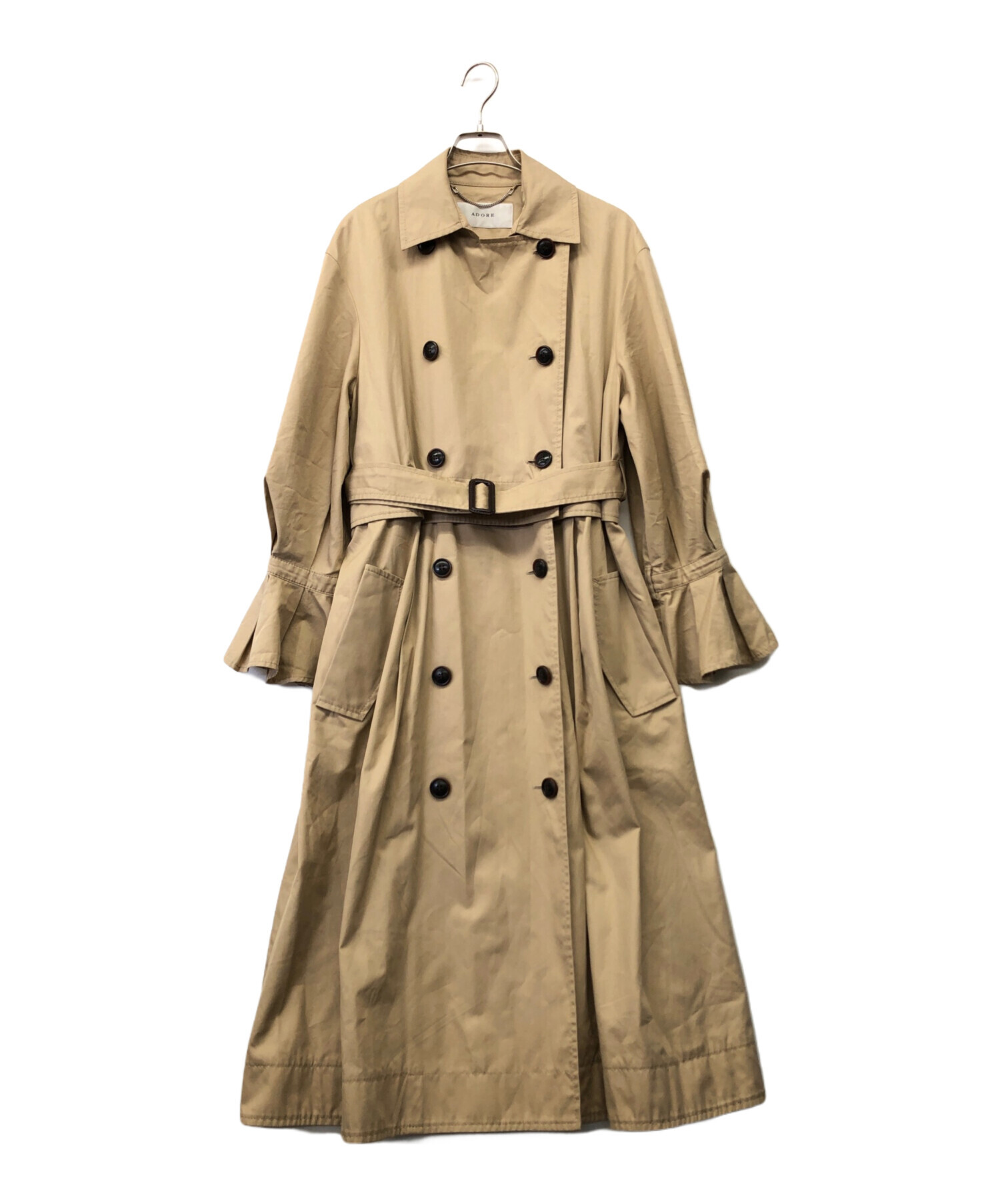 ADORE】トレンチコート ベージュ セール】 プリモコットン3WAY