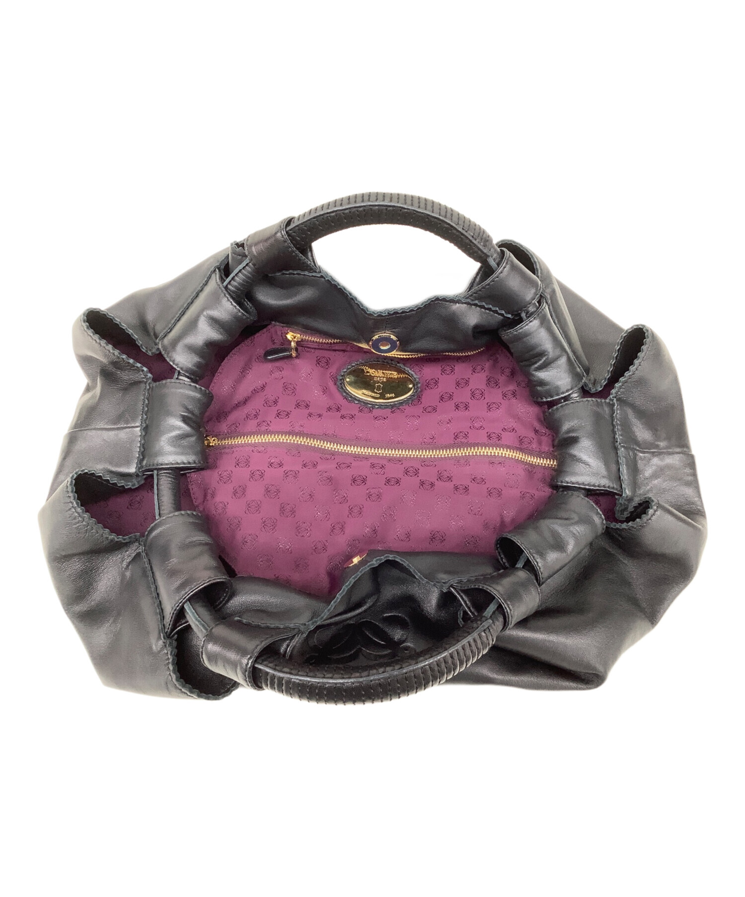 中古・古着通販】LOEWE (ロエベ) ナッパアイレ ブラック｜ブランド 