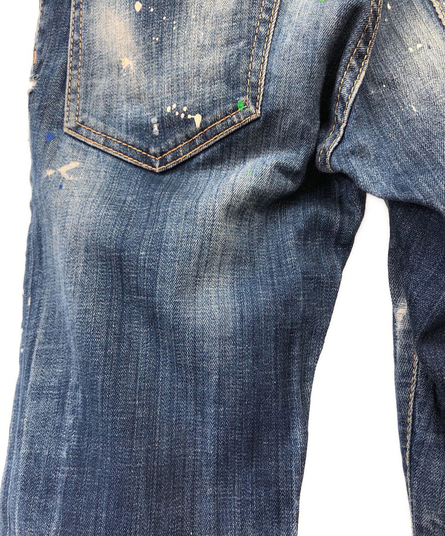 中古・古着通販】DSQUARED2 (ディースクエアード) スケータージーンズ