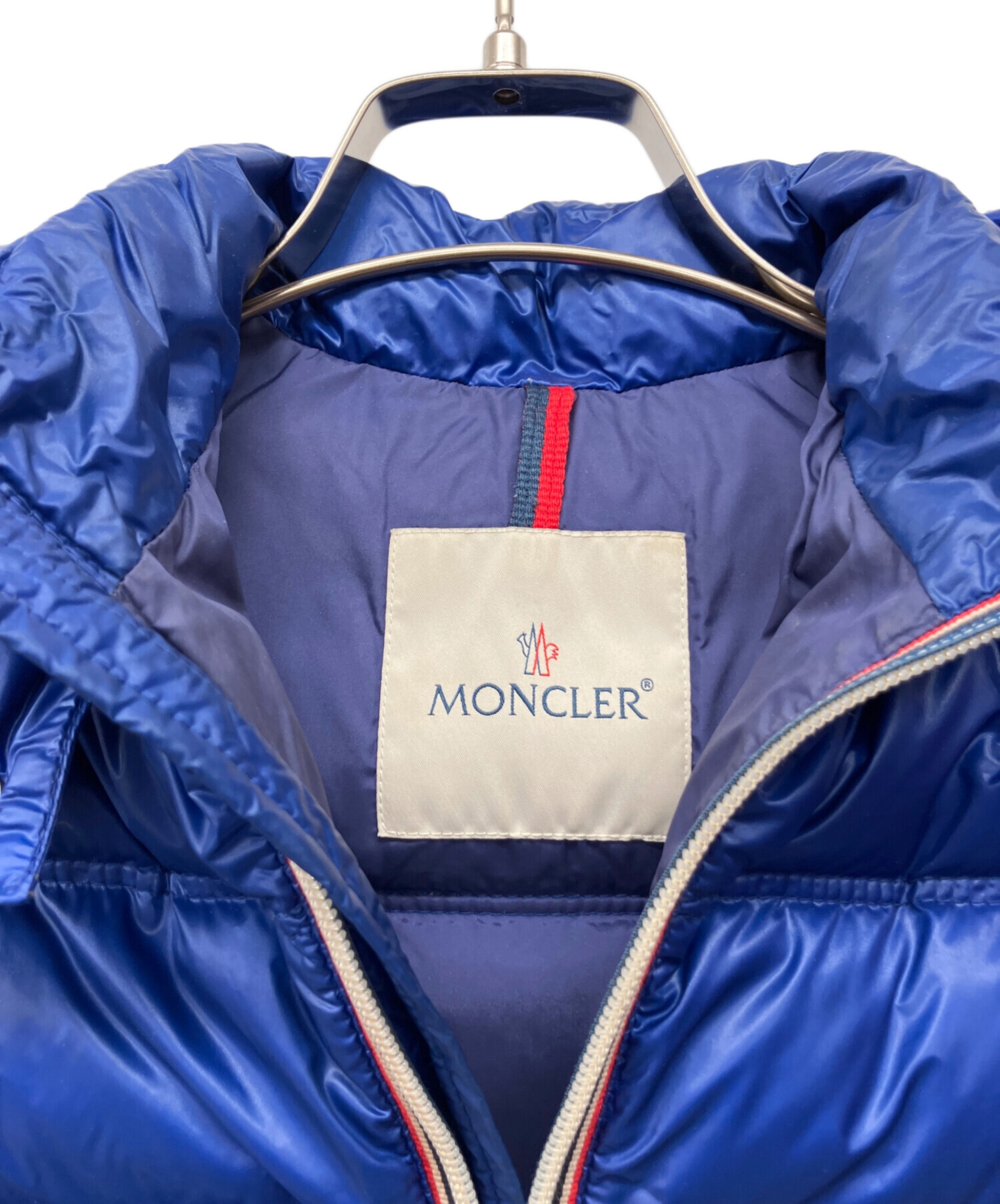 中古・古着通販】MONCLER (モンクレール) ダウンジャケット ブルー