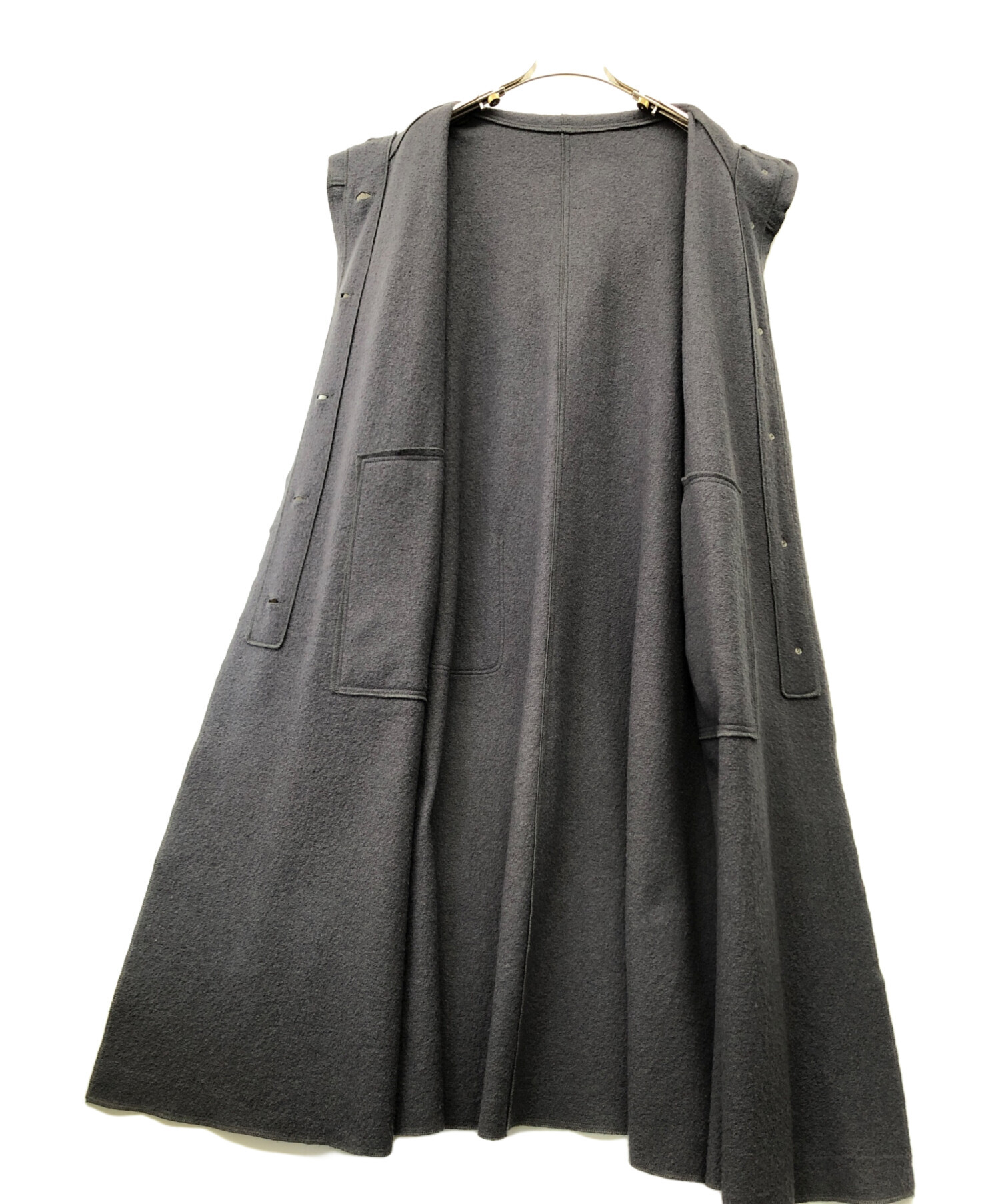 中古・古着通販】YACCO MARICARD (ヤッコマリカルド) フーデッドコート