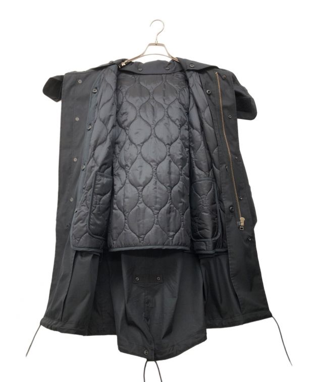 IENA別注 VOTE MAKE NEW CLOTHES モッズコート S 黒 IENA（イエナ）の「【VOTE MAKE NEW CLOTHES/ボートメイクニュー