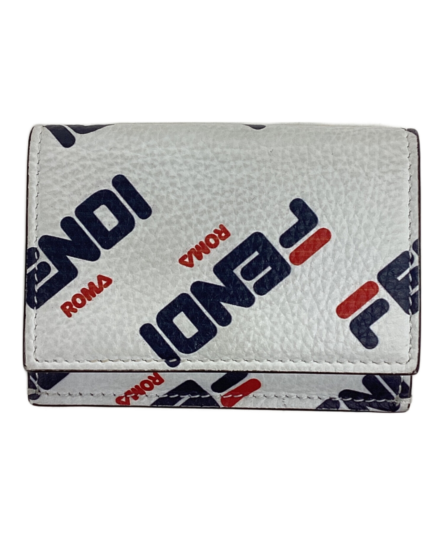 FENDI FILAコラボ　財布　フェンディ✖️フィラ 三つ折り財布 中古・古着通販】FENDI (フェンディ) FILA (フィラ) 3つ折り財布