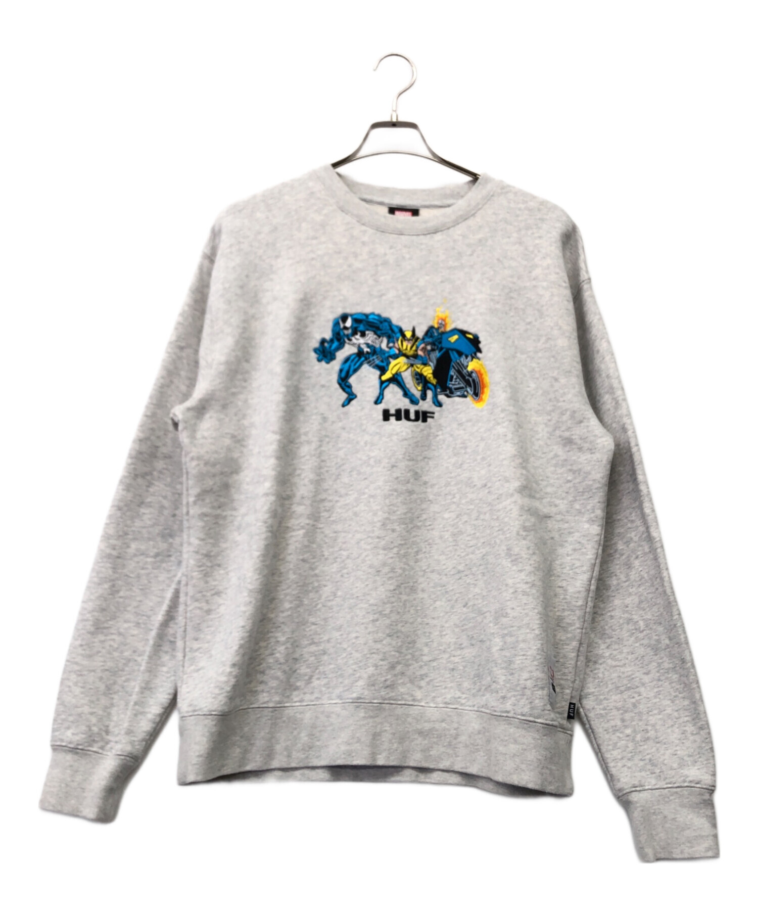 中古・古着通販】HUF (ハフ) MARVEL (マーベル) スウェット ライト 