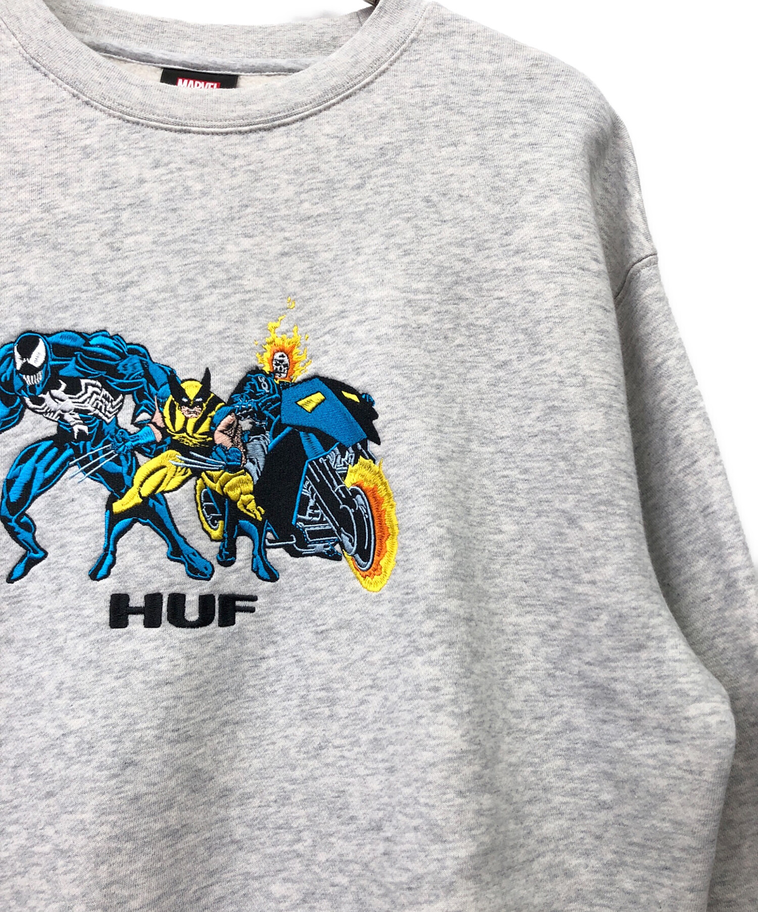 中古・古着通販】HUF (ハフ) MARVEL (マーベル) スウェット ライト 