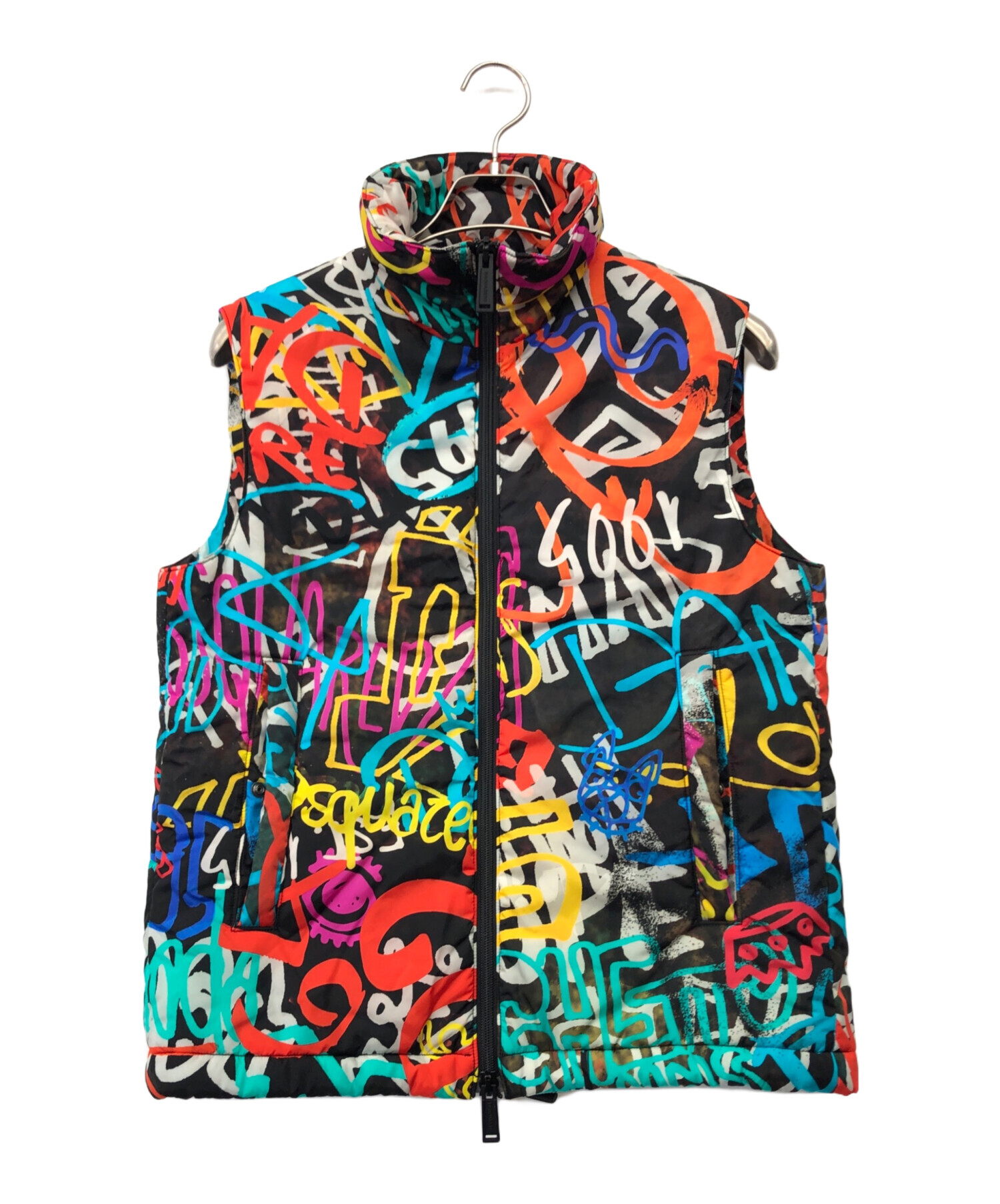 中古・古着通販】DSQUARED2 (ディースクエアード) 中綿ベスト ブラック 