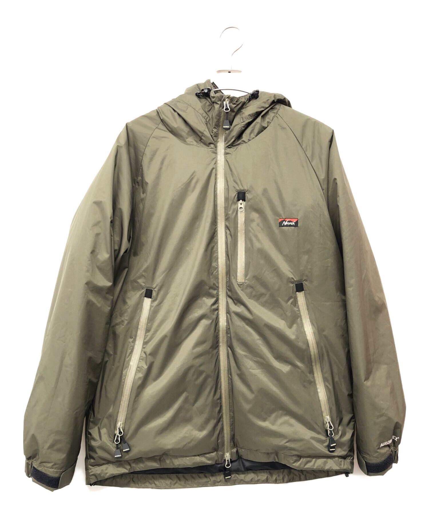 中古・古着通販】NANGA (ナンガ) ダウンジャケット オリーブ サイズ:XL 