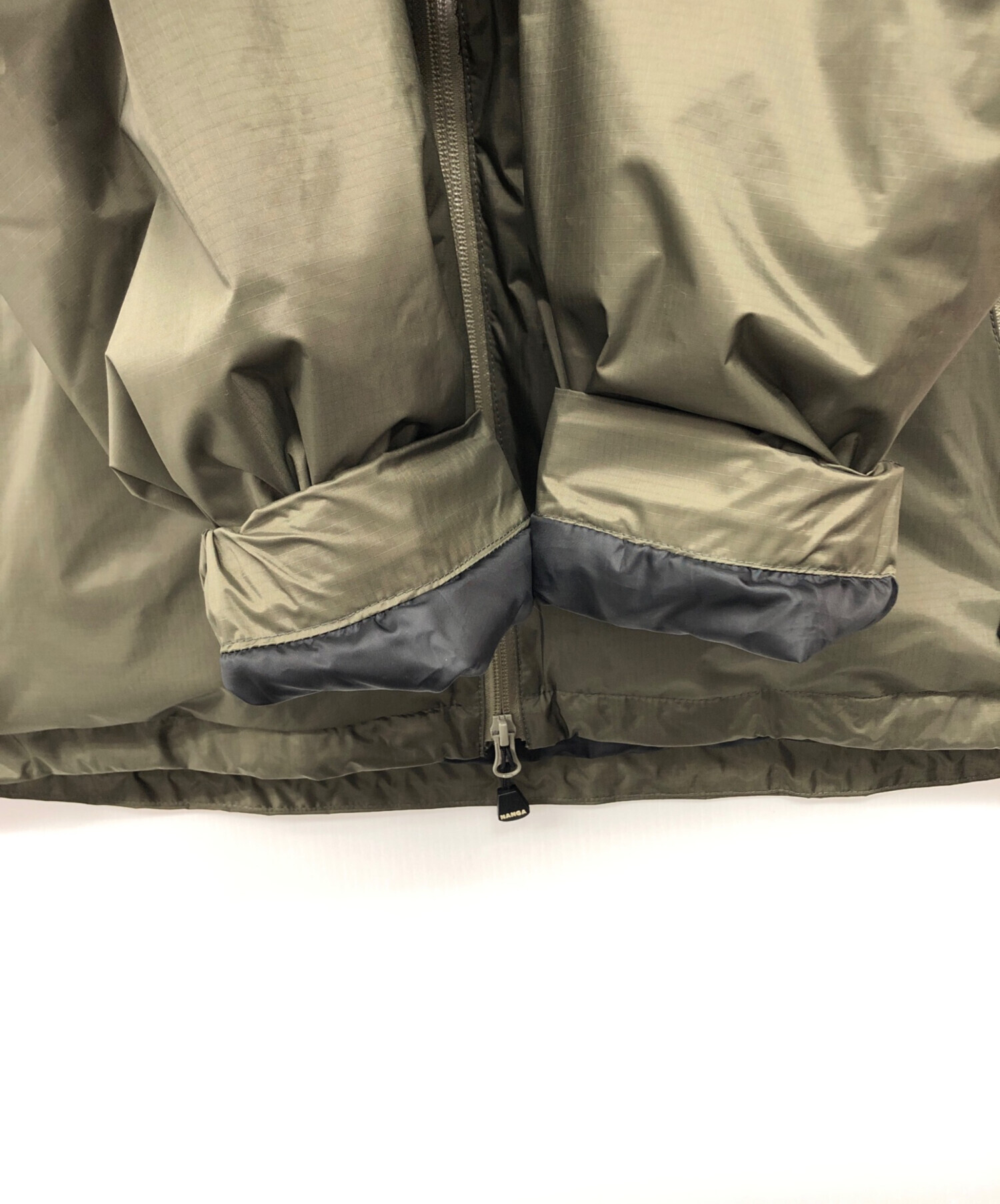 中古・古着通販】NANGA (ナンガ) ダウンジャケット オリーブ サイズ:XL 