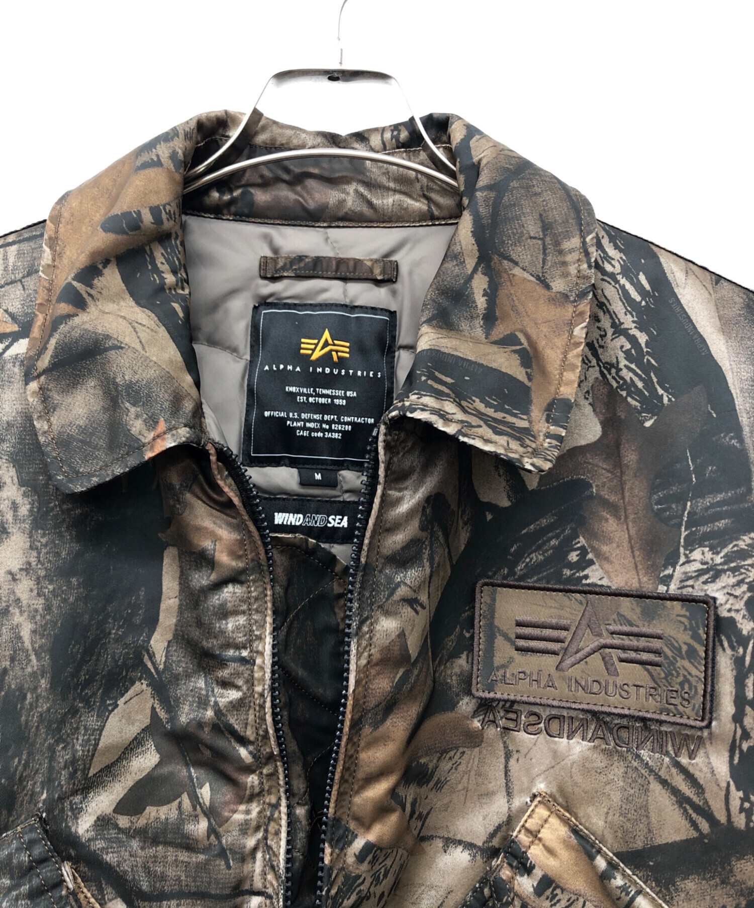 中古・古着通販】ALPHA (アルファ) WIND AND SEA (ウィンダンシー) CWU