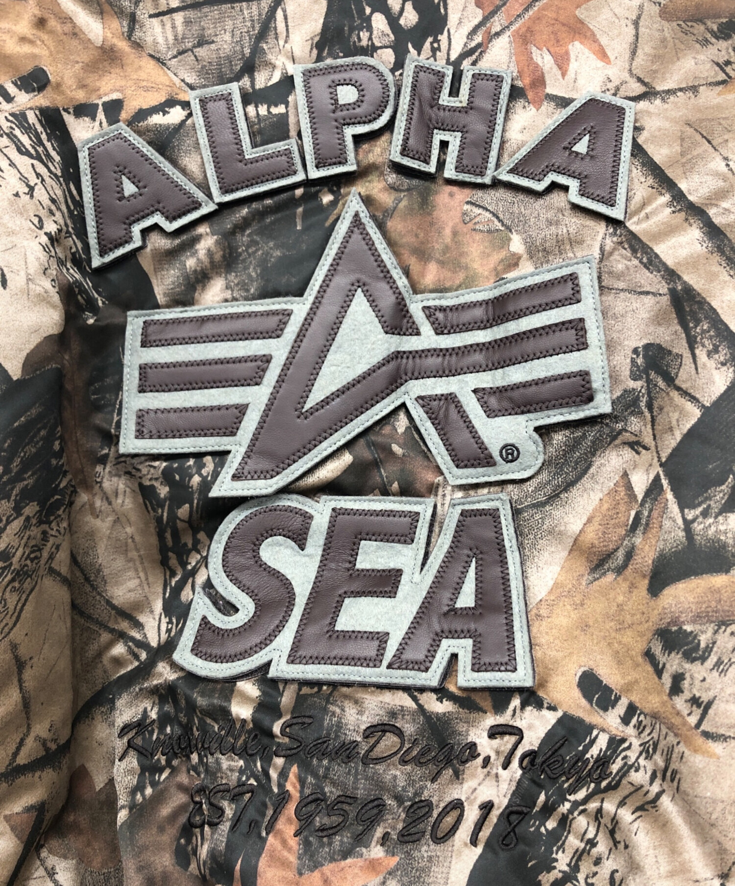 ■新品タグ付き■ウィンダンシー×アルファ コラボ ジャケット　定価:74800円 中古・古着通販】ALPHA (アルファ) WIND AND SEA (ウィンダンシー) CWU