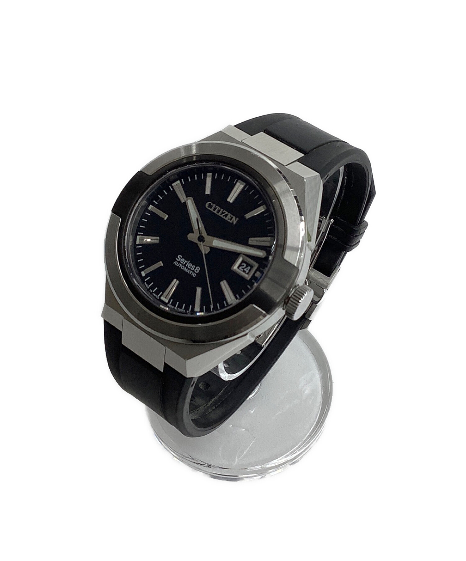CITIZEN シリーズ8 自動巻き腕時計！ 【トレファク東久留米店】 中古・古着通販】CITIZEN (シチズン) シリーズ8 ブラック｜ブランド