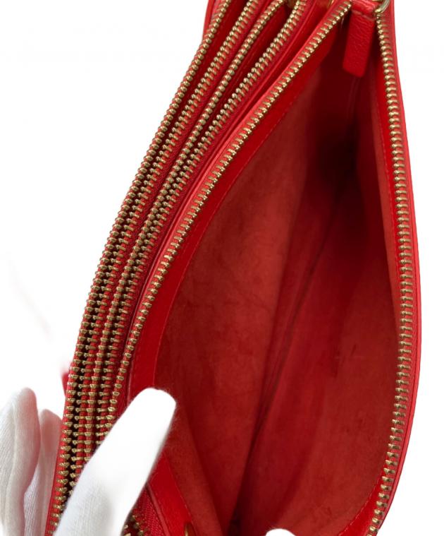 中古・古着通販】CELINE (セリーヌ) ショルダーバッグ レッド