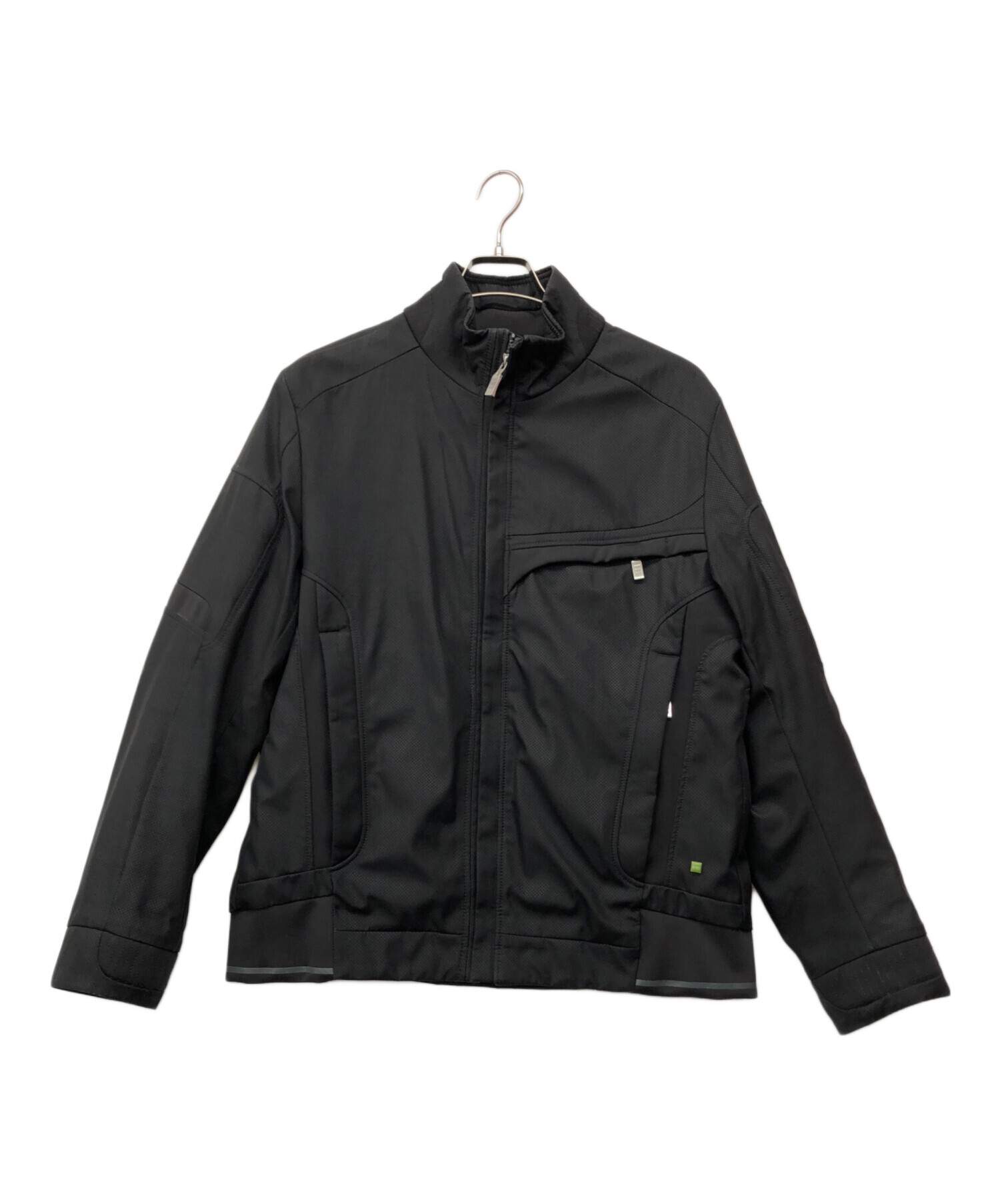 中古・古着通販】HUGO BOSS (ヒューゴ ボス) ブルゾン ブラック サイズ 