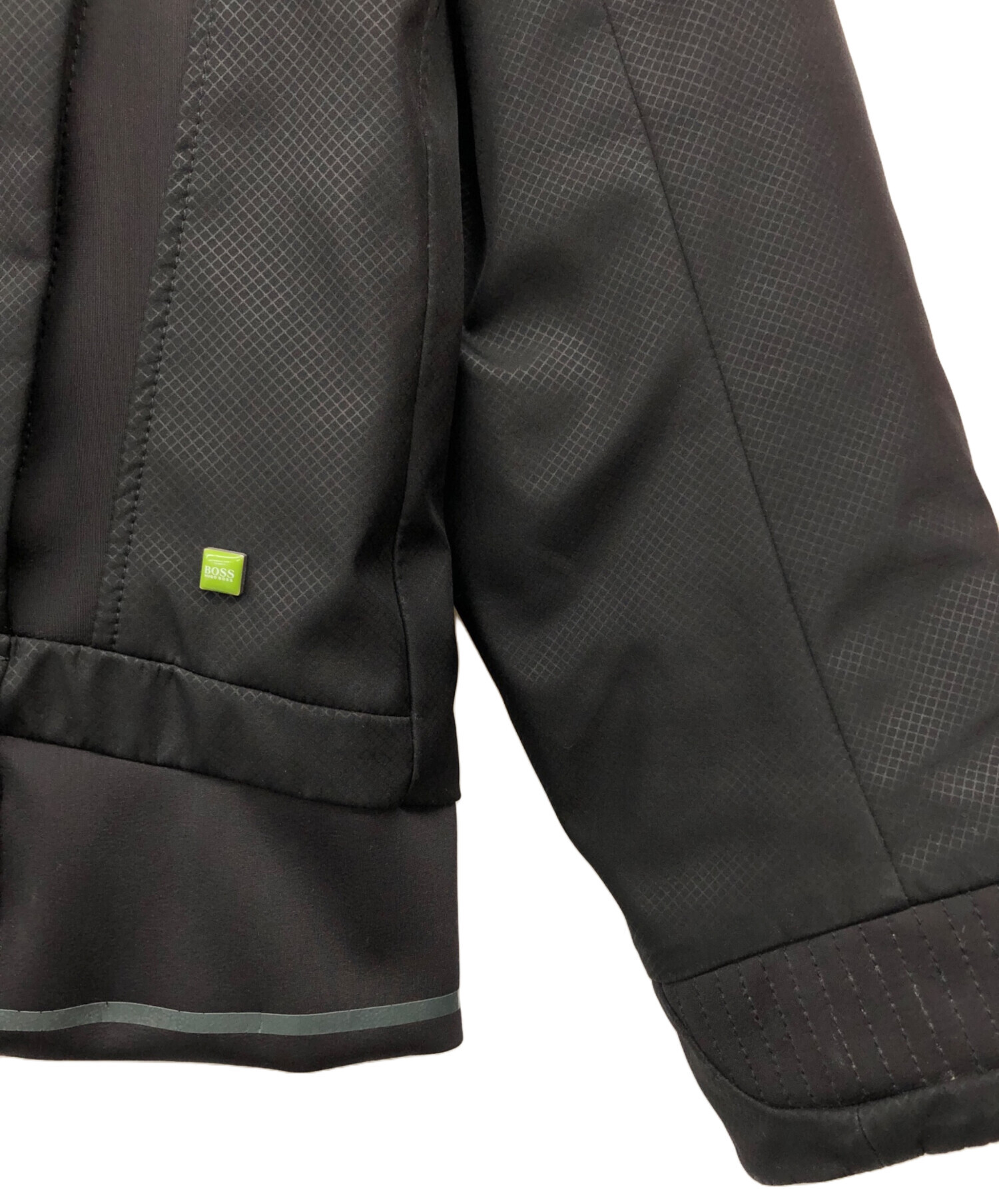 中古・古着通販】HUGO BOSS (ヒューゴ ボス) ブルゾン ブラック サイズ 