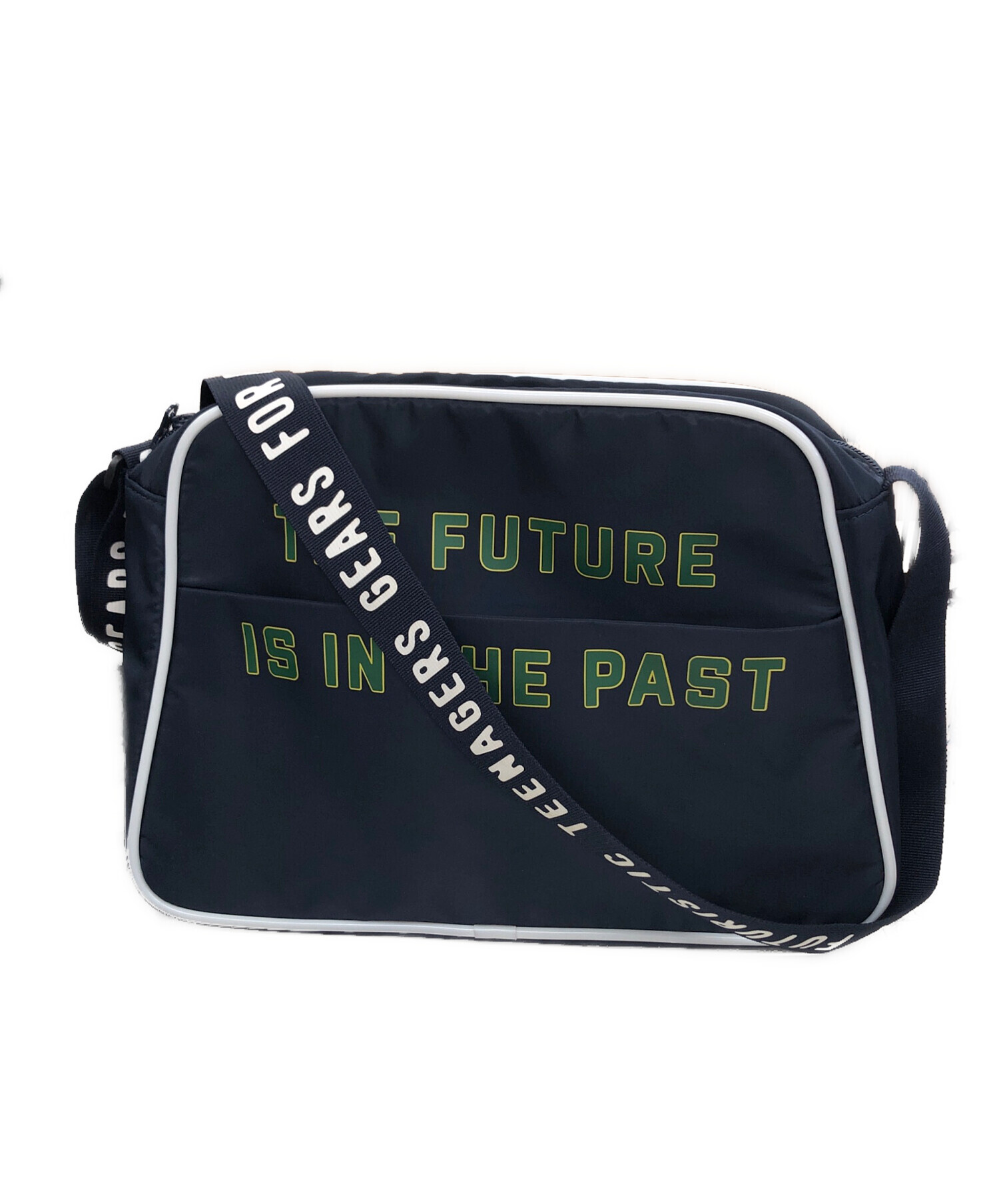 HUMAN MADE ショルダーバッグ ネイビー ショルダーバッグ/キャンバス