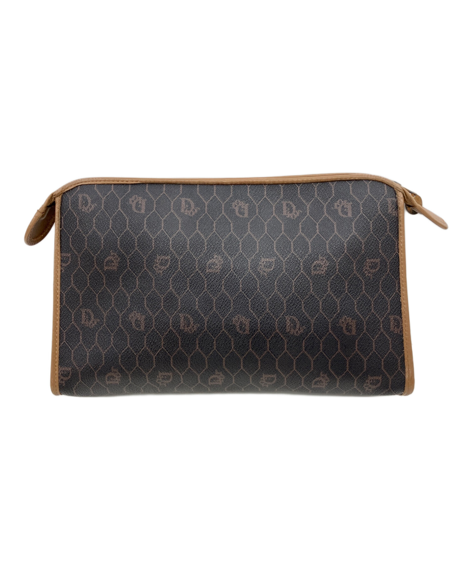 Dior ブラック クラッチバッグ A5 Pouch Black Dior Gravity Leather and Black Grained Calfskin | DIOR