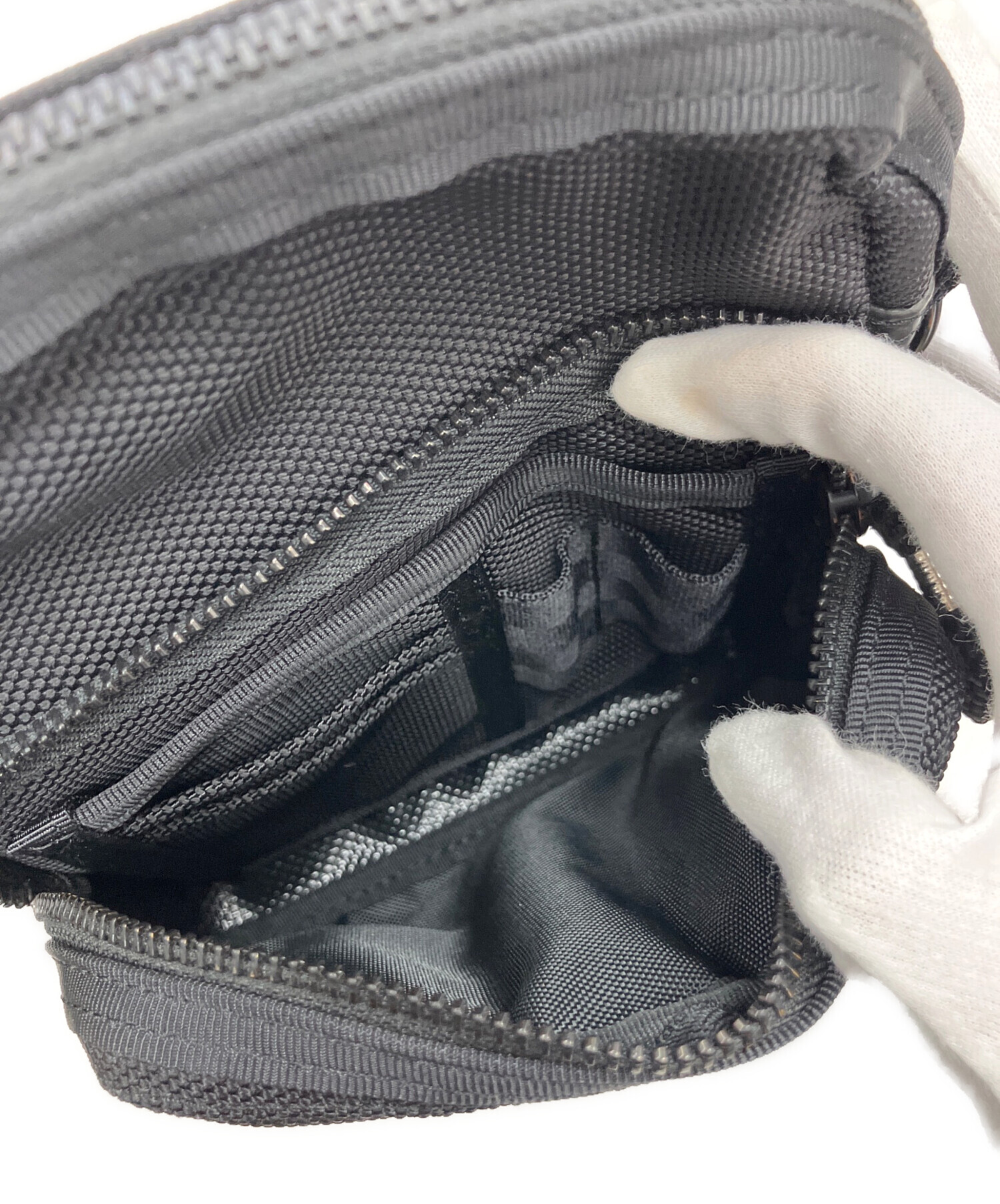 中古・古着通販】PORTER (ポーター) ショルダーバッグ ブラック