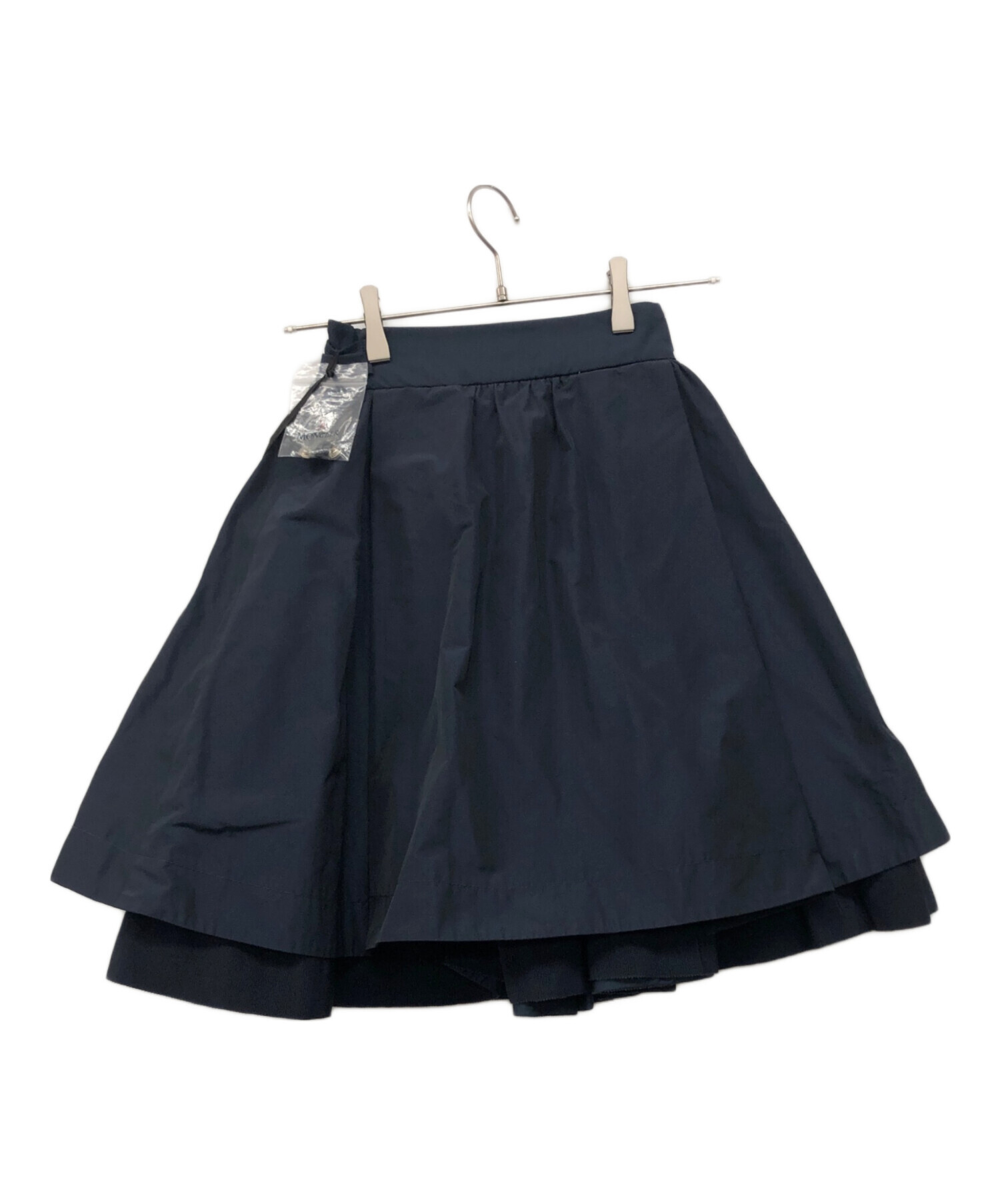 中古・古着通販】MONCLER (モンクレール) スカート ネイビー サイズ:38