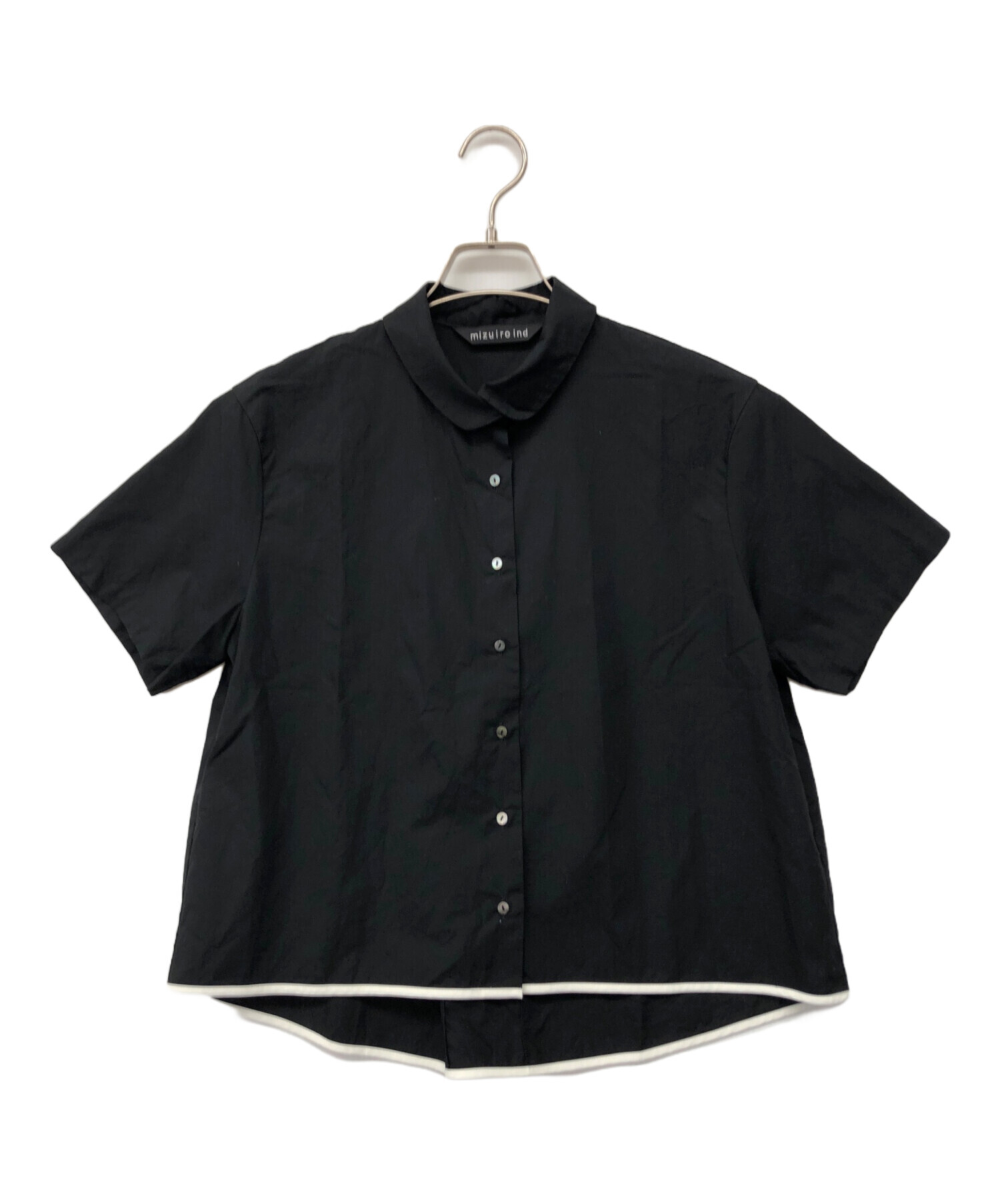 中古・古着通販】mizuiro-ind (ミズイロインド) コットンシャツ 