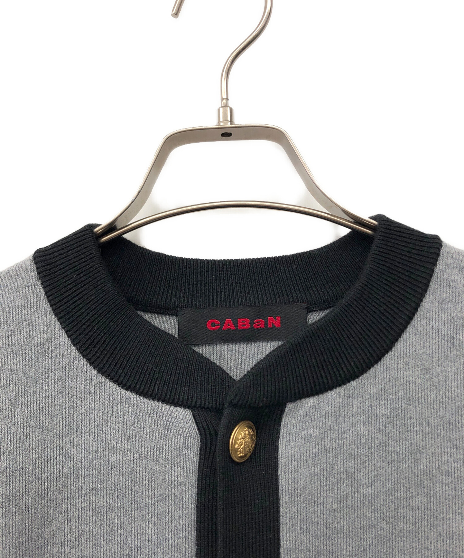 中古・古着通販】CABAN (キャバン) カーディガン グレー サイズ:M 