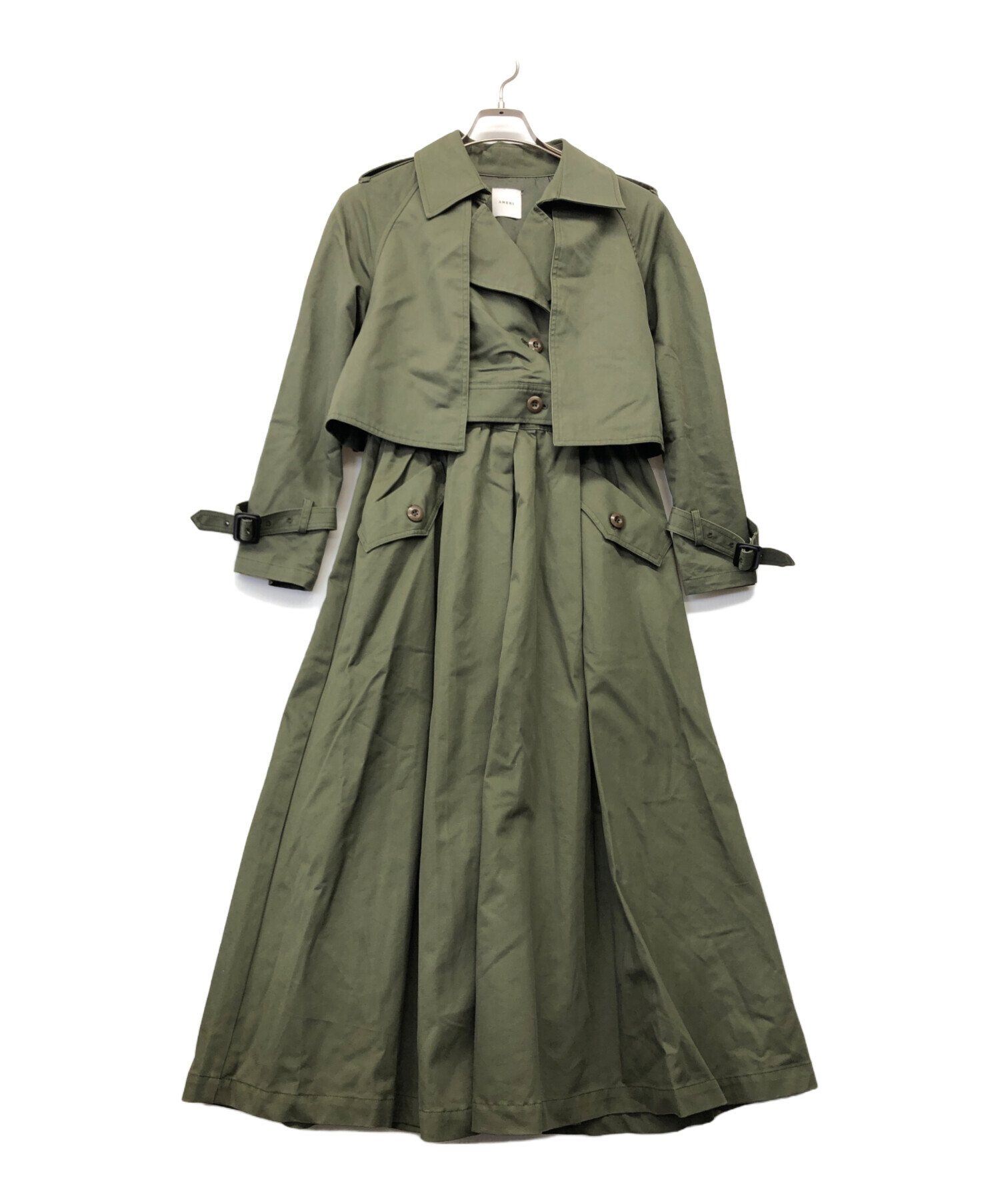 ameri コート カーキ お値引きしました！新品♡ameri vintage コート 