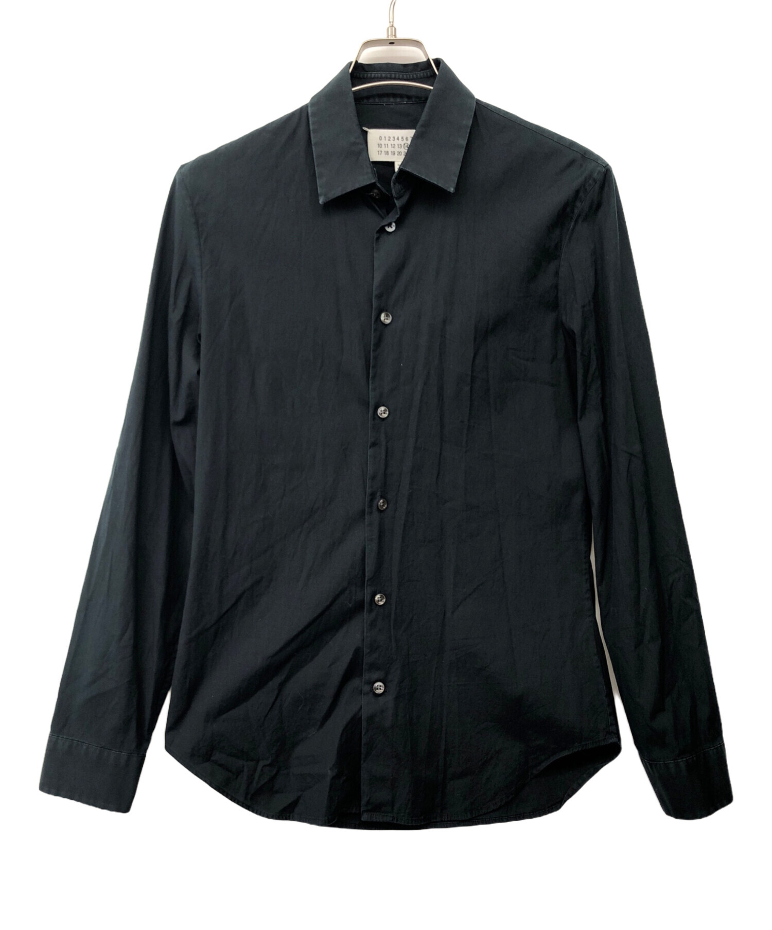 中古・古着通販】Maison Margiela (メゾンマルジェラ) シャツ ブラック 