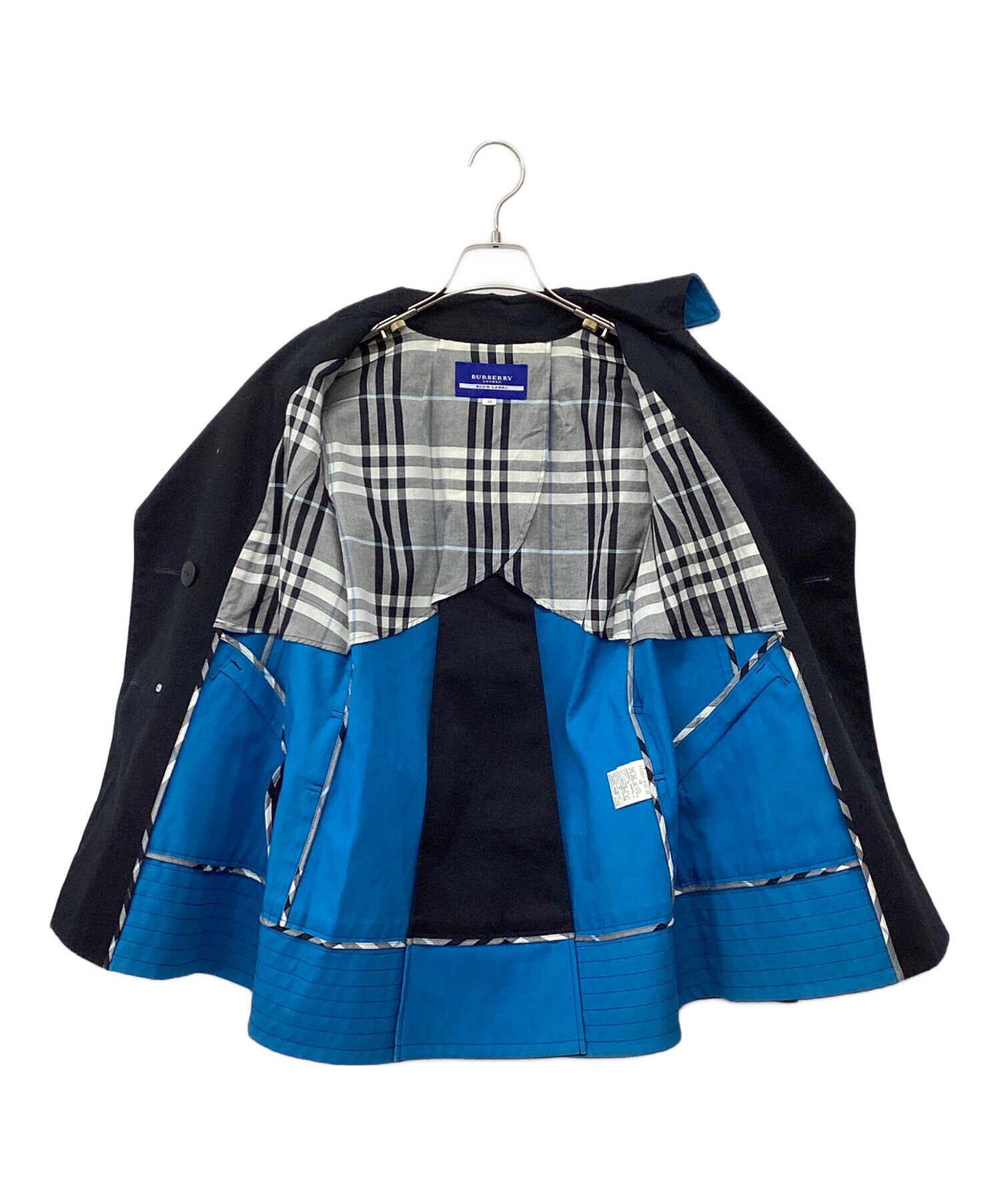 バーバリーブルーレーベルBurberry Blue label ショート丈コート 中古・古着通販】BURBERRY BLUE LABEL (バーバリーロンドンブルー