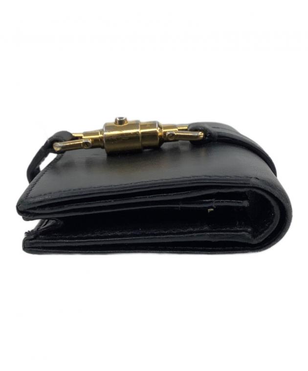 中古・古着通販】GUCCI (グッチ) ジャッキーミニウォレット ブラック
