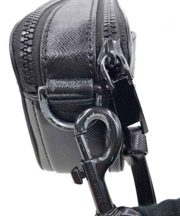 MARC JACOBS(マークジェイコブス) ショルダーバッグ美品  ザ スナップショット M0014867 黒 ストラップ着脱可 レザー MARC JACOBS（マーク・ジェイコブス） MARC JACOBS M0014867
