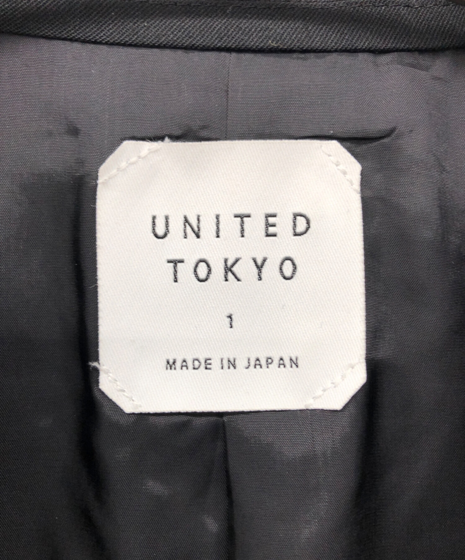 中古・古着通販】UNITED TOKYO (ユナイテッドトーキョー) テーラード 