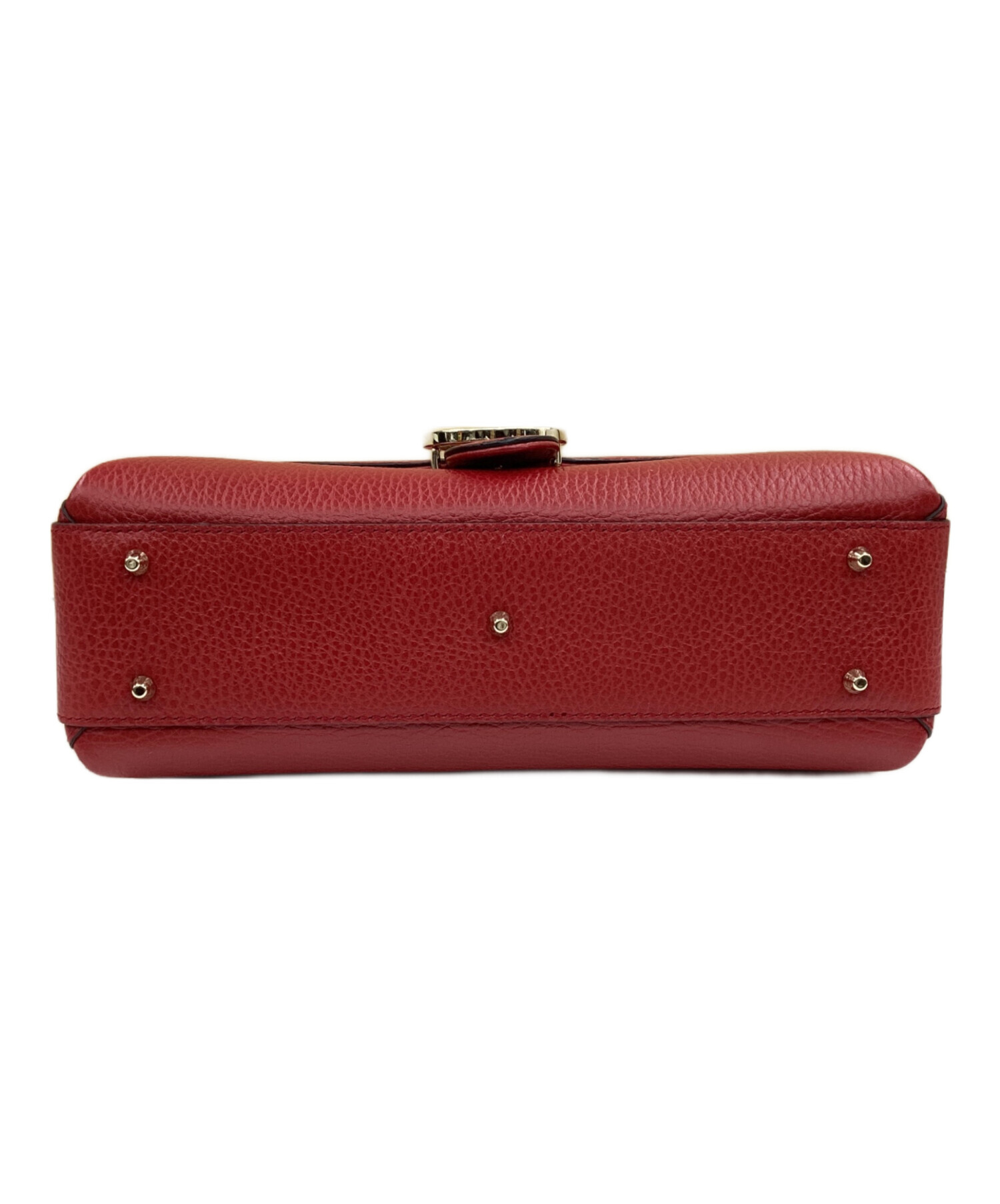 中古・古着通販】GUCCI (グッチ) チェーンショルダーバッグ レッド
