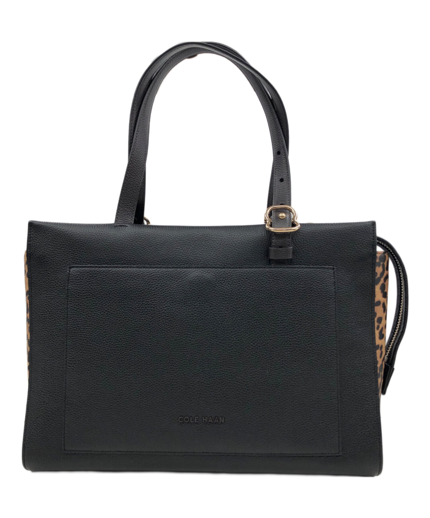 中古・古着通販】COLE HAAN (コールハーン) トートバッグ ブラック 