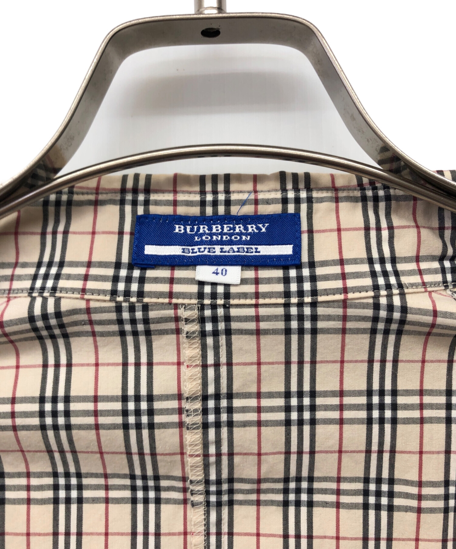 中古・古着通販】BURBERRY LONDON (バーバリーロンドン) 7分袖シャツ 