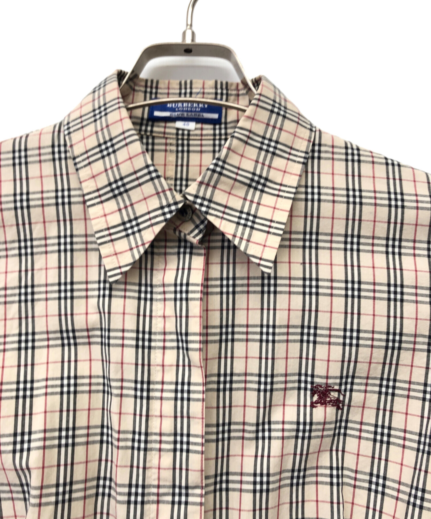 中古・古着通販】BURBERRY LONDON (バーバリーロンドン) 7分袖シャツ 
