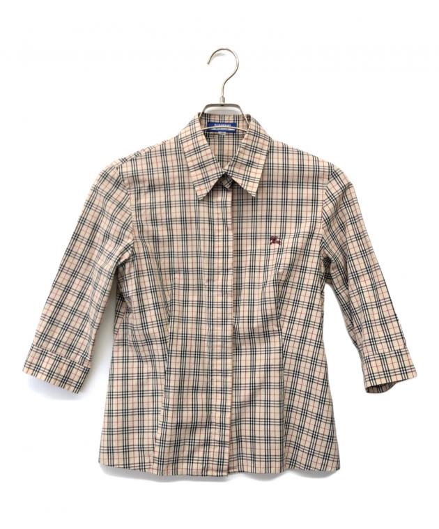 中古・古着通販】BURBERRY LONDON (バーバリーロンドン) 7分袖シャツ 